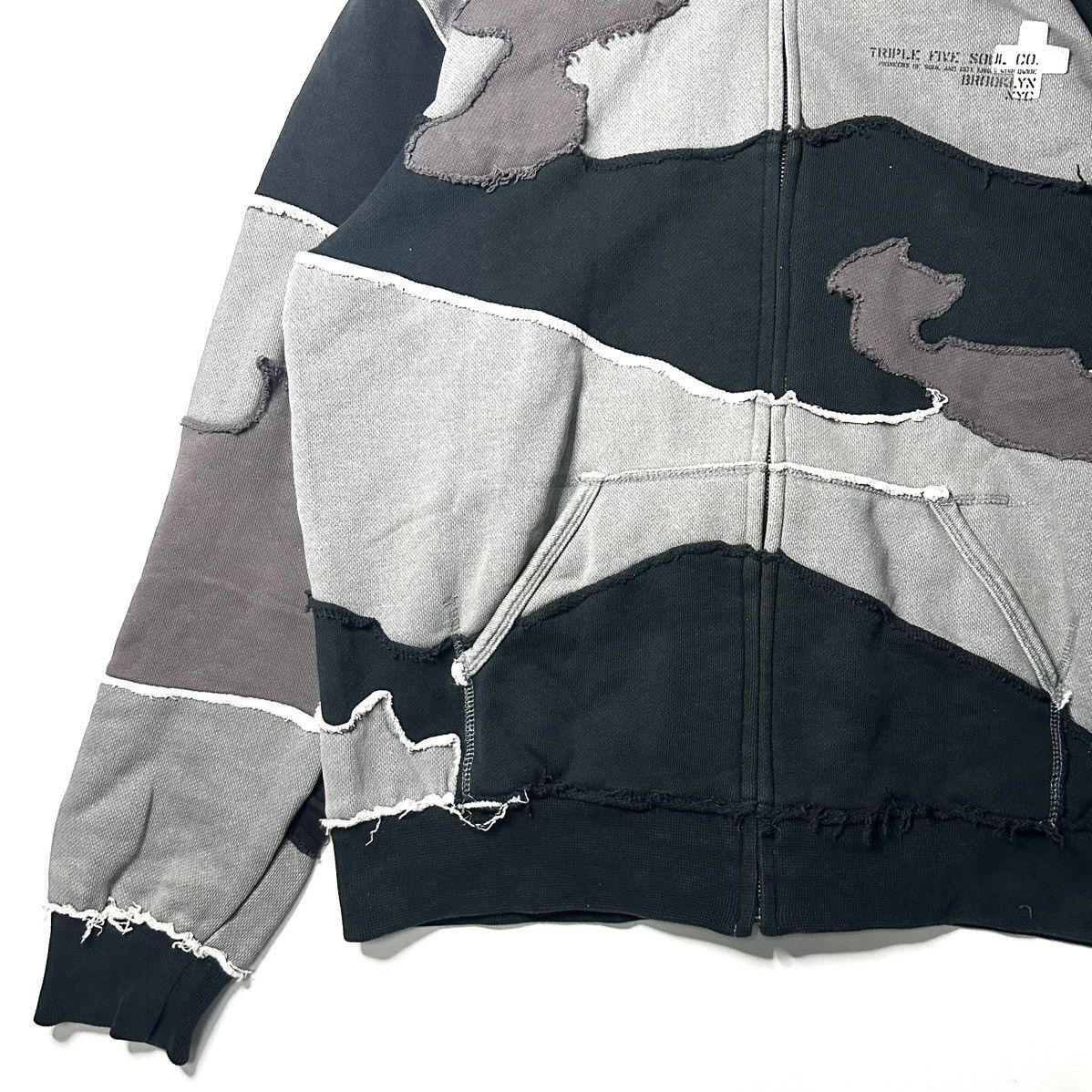 Triple 5 Soul [90s] [TRIPLE FIVE SOUL] Patchwork Zip-Up Hoodie street Size US L / EU 52-54 / 3 - 4 Thumbnail