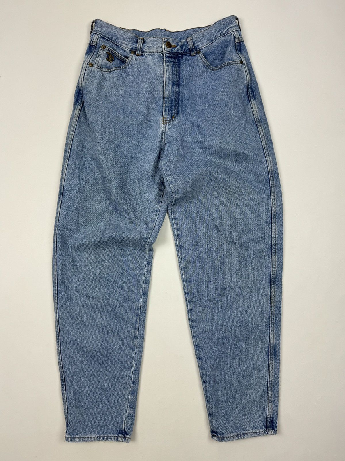 Vintage Vintage Rare Maison Mollerus Washed Denim Jeans Pants Size 30" / US 8 / IT 44 - 1 Thumbnail
