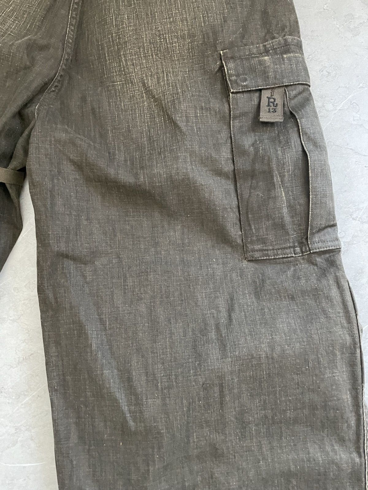 R13 New with Tag* R13 MARK MILITARY CARGO PANTS Size US 32 / EU 48 - 10 Thumbnail