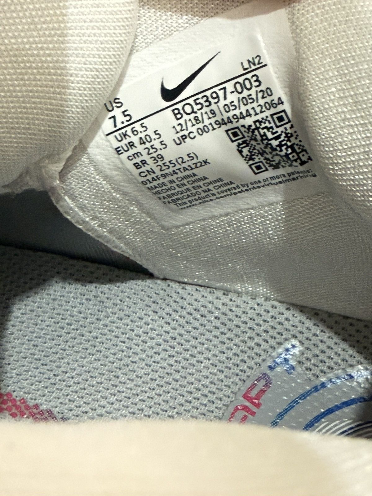 Nike Nike Adapt BB 2.0 Mag Size 7.5 Wolf Grey/White-Light Aqua Size US 7.5 / EU 40-41 - 7 Thumbnail