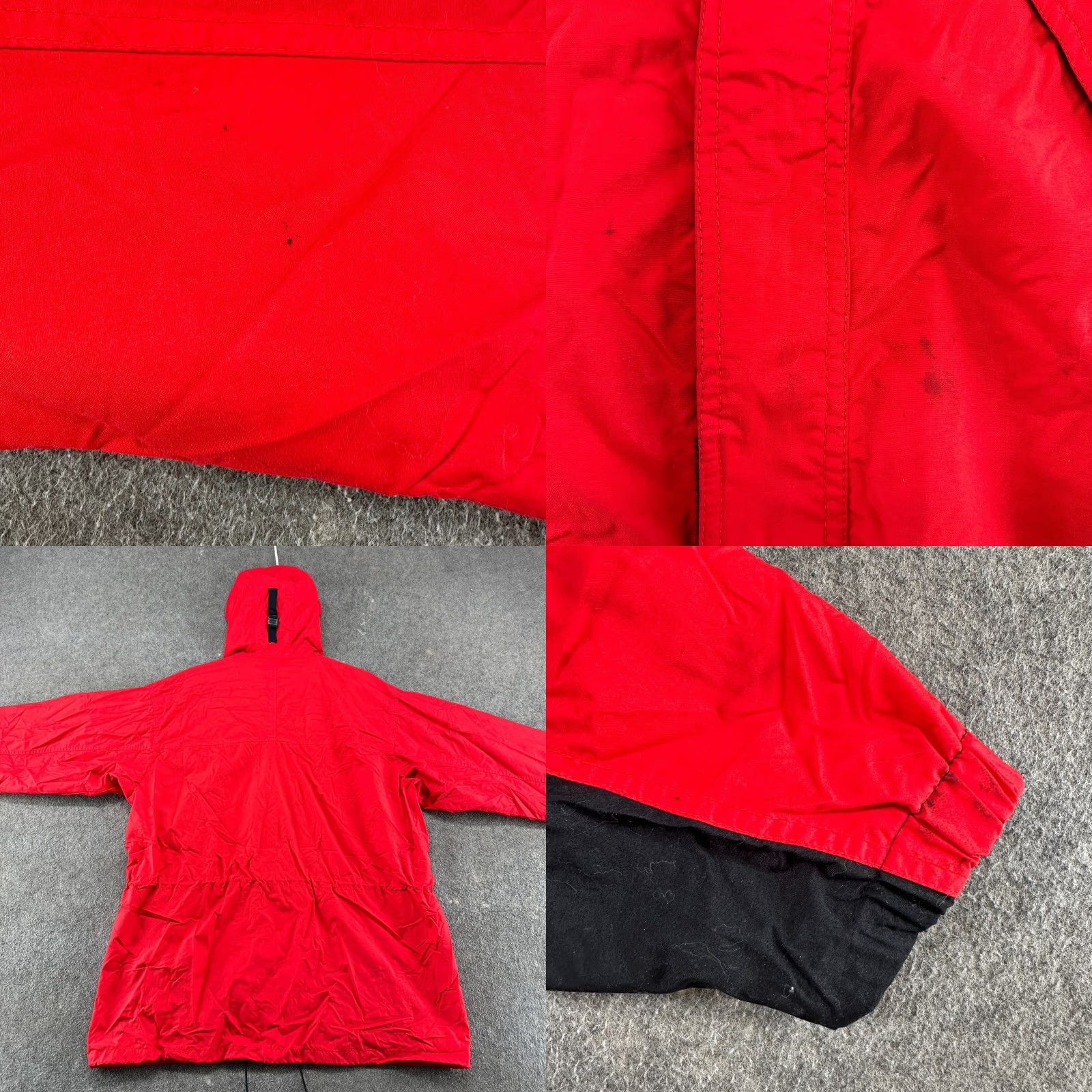 Marlboro VINTAGE Marlboro Jacket Mens XL Windbreaker Hooded Nylon Red Black Logo 90s Winter Spring Fall Casual Workwear Size US XL / EU 56 / 4 - 8 Thumbnail