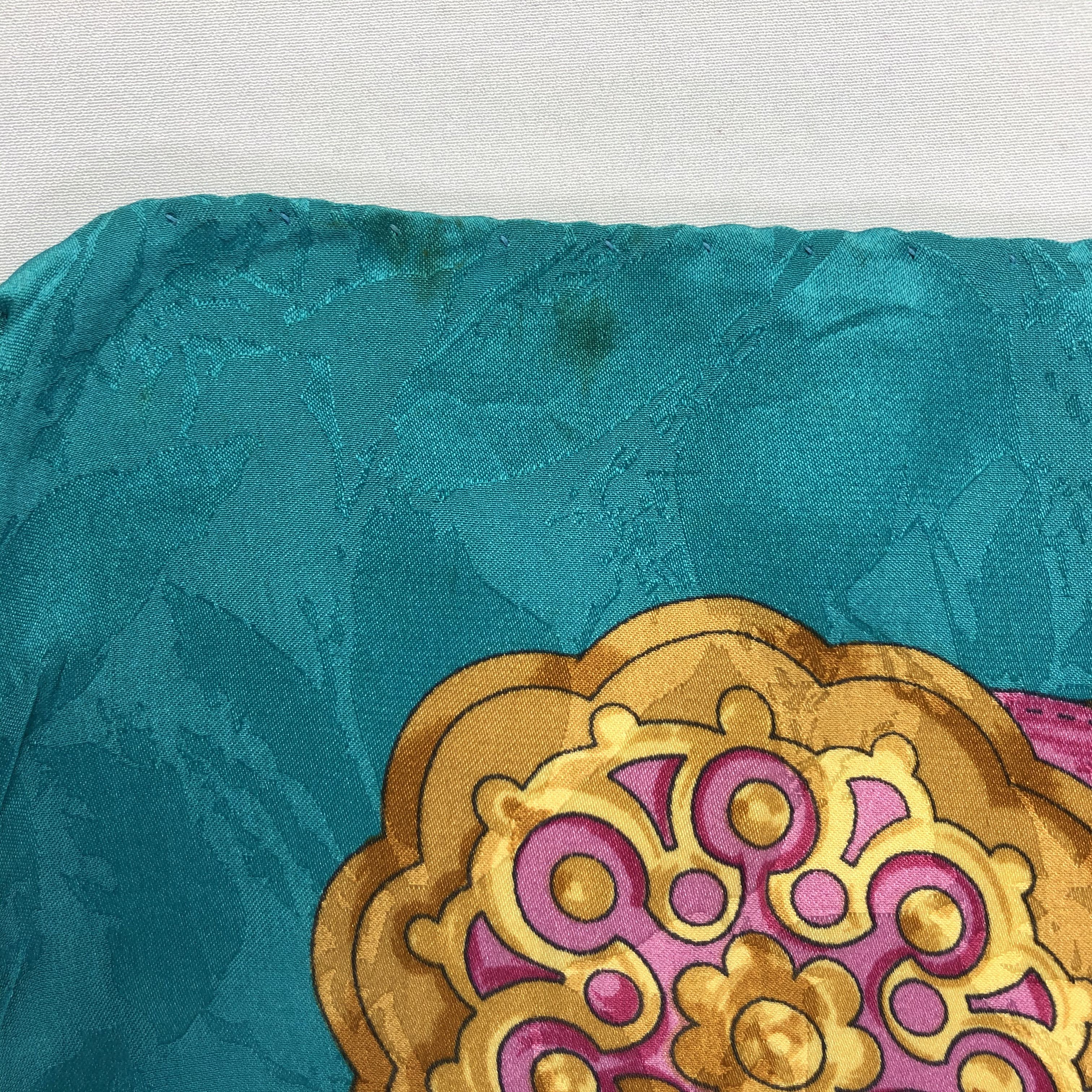 Vintage Vintage Jodhpur Paris Silk Scarf Size ONE SIZE - 5 Thumbnail