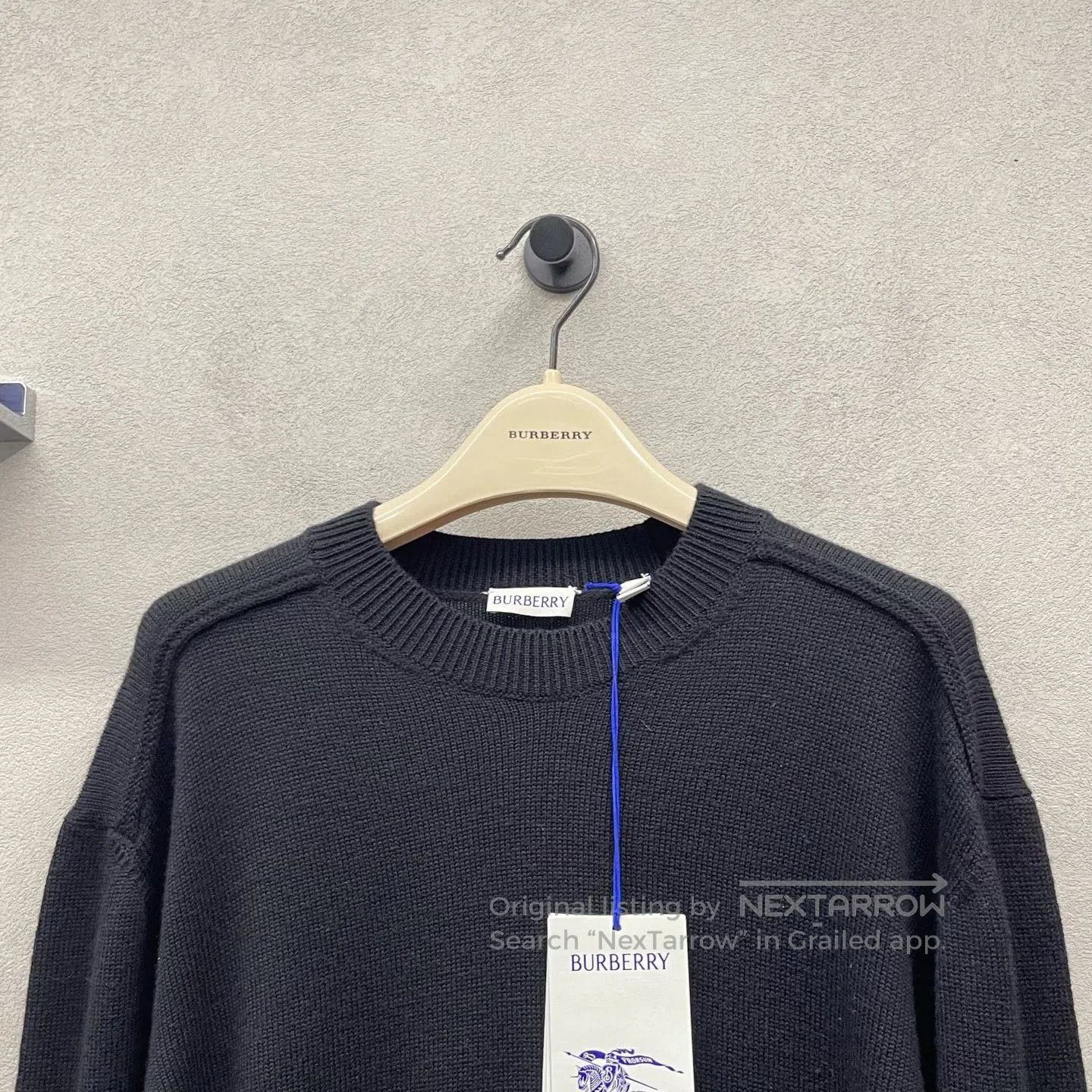 Burberry Burberry Logo Patch Black Sweater. Size US M / EU 48-50 / 2 - 4 Thumbnail