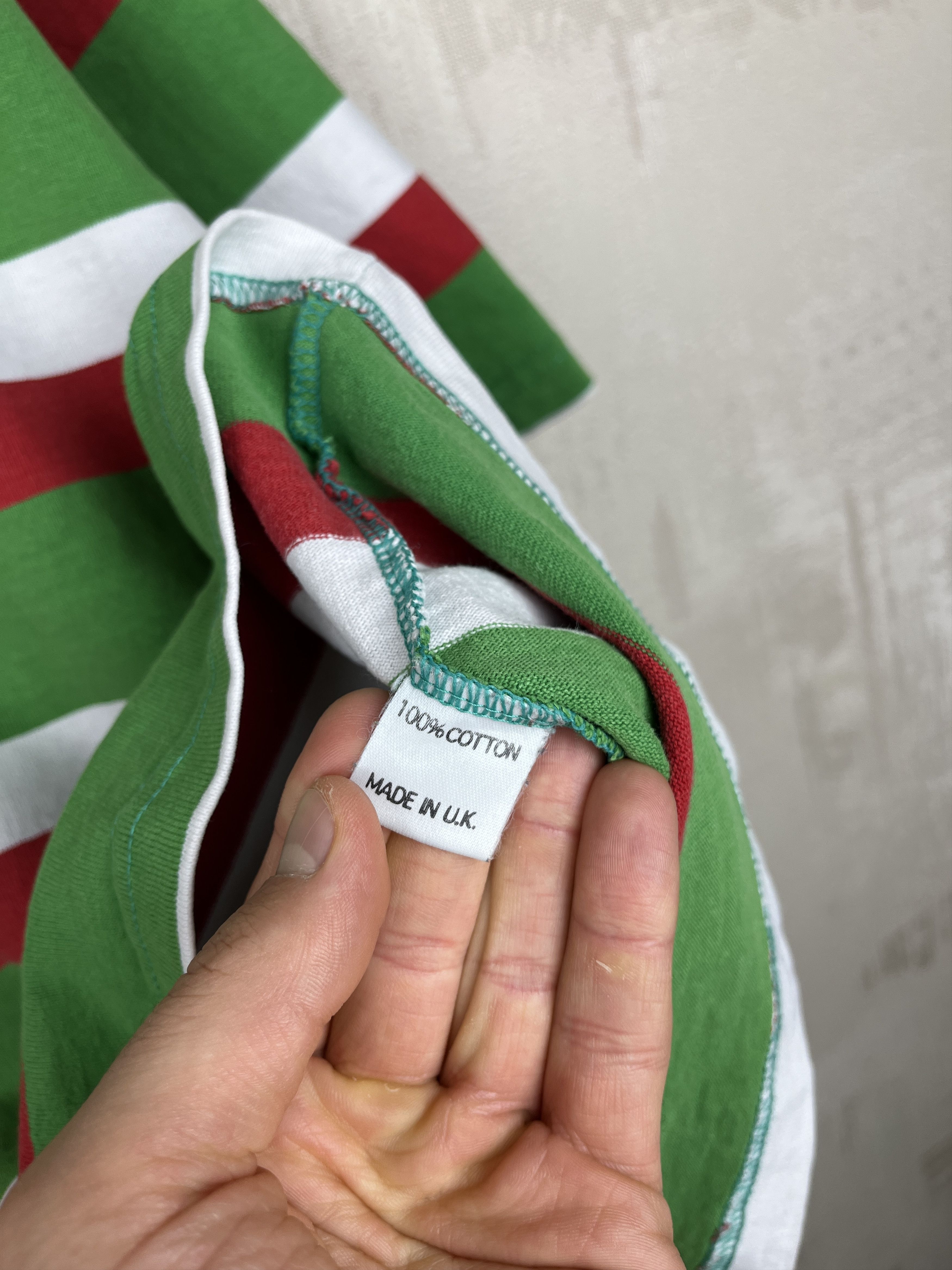 Cotton Traders 90s Leicester Tigers Vintage Rugby Shirt S/S Jersey Size US XL / EU 56 / 4 - 15 Thumbnail