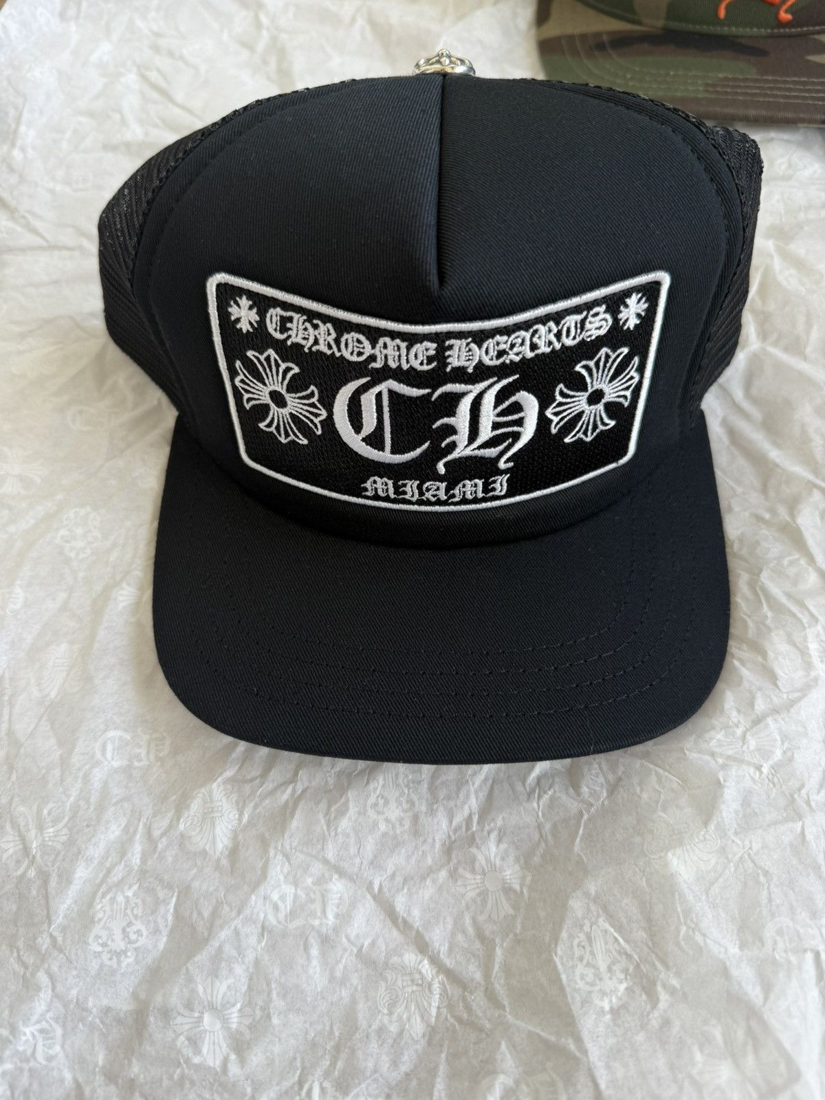 小物 Chrome Hearts Miami Limited Chrome Hearts Blue Miami Art Basel Exclusive Hoodie – Savonches