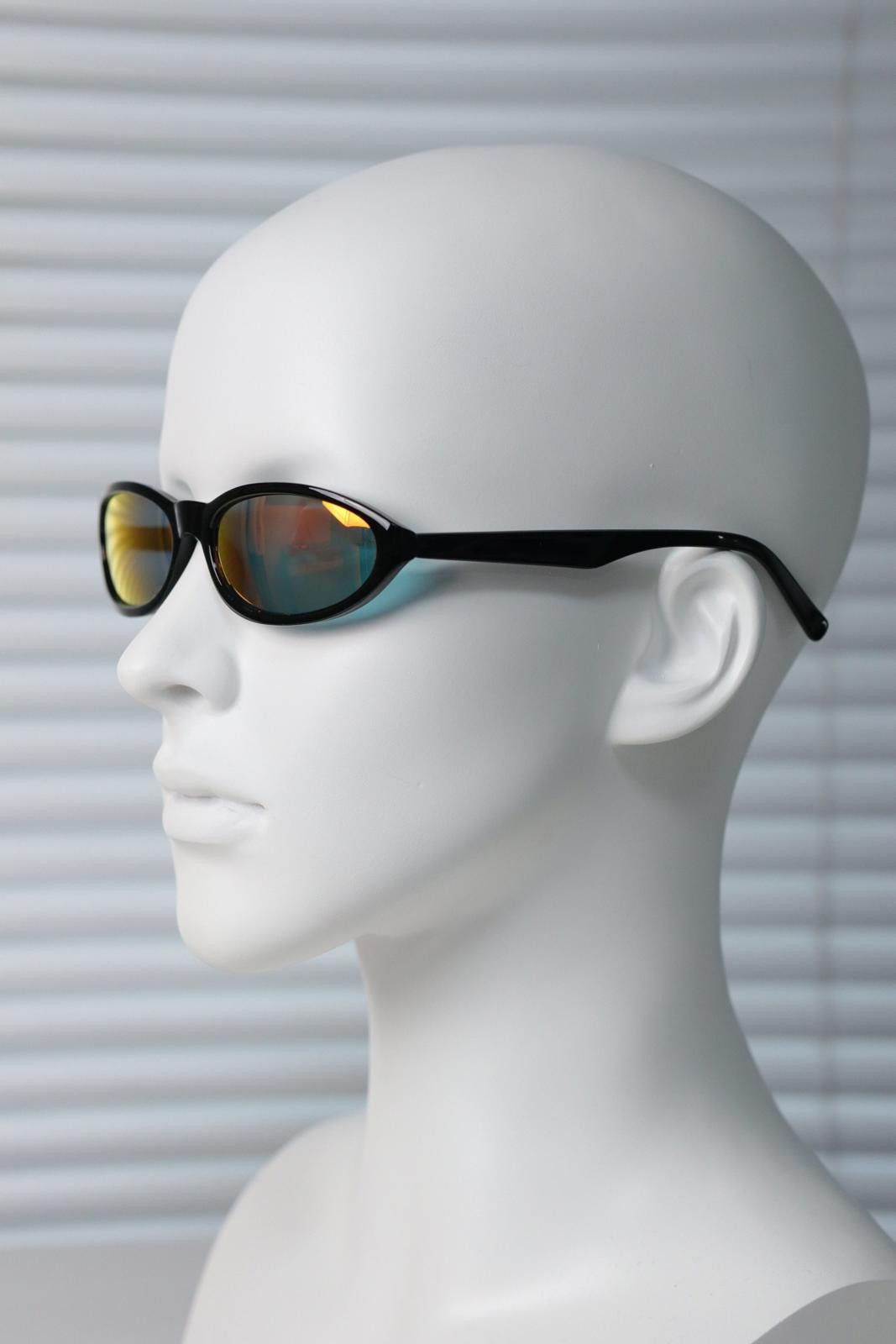 Other Rare Vtg Y2k Avant Garde Cat Eye Black Sunglasses Unisex OS Size ONE SIZE - 7 Thumbnail