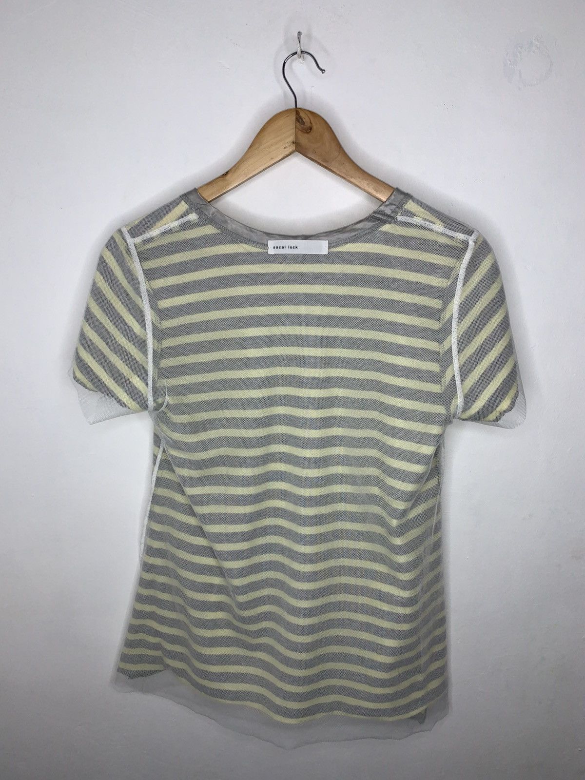 Sacai Sacai Luck Blouse With Mesh Size XS / US 0-2 / IT 36-38 - 7 Thumbnail