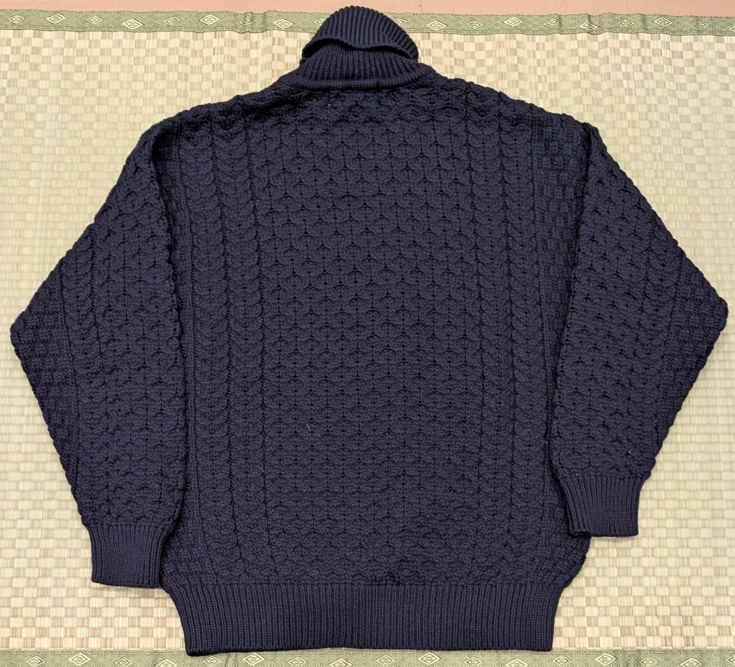 Aran Crafts NWT Aran Crafts 100% Merino Wool Roll Neck Sweater Unisex Size US L / EU 52-54 / 3 - 2 Thumbnail