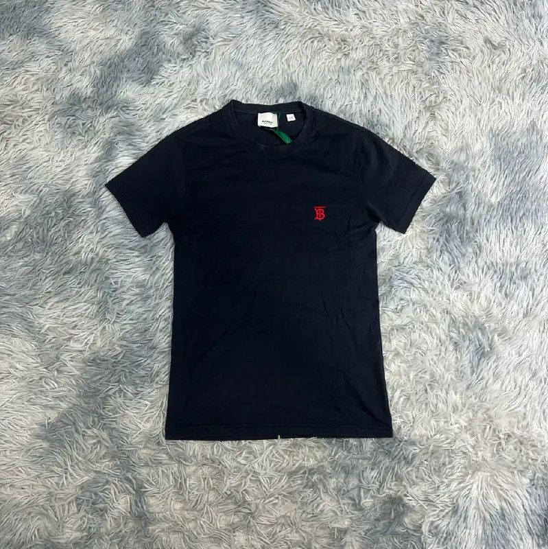 Burberry Burberry Black Cotton T-Shirt for Women Size XXS / US 00 / IT 34 - 1 Thumbnail