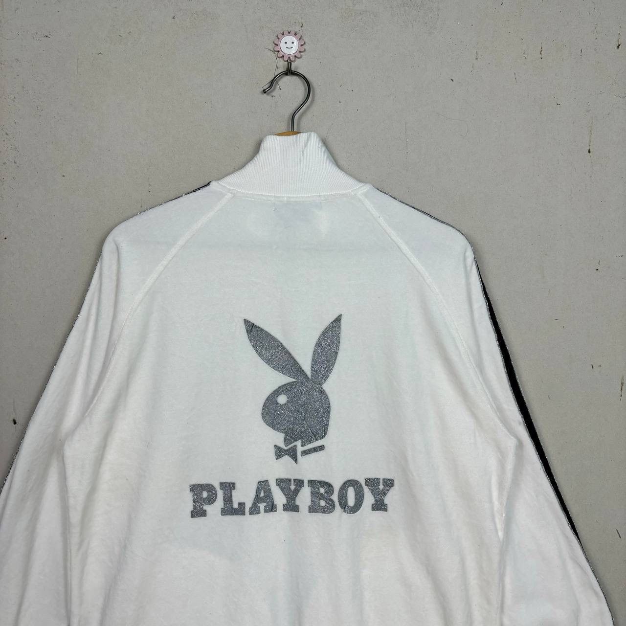 Playboy Vintage Playboy Glitter Bunny Track Jacket White L Y2K Retro Size US L / EU 52-54 / 3 - 4 Thumbnail