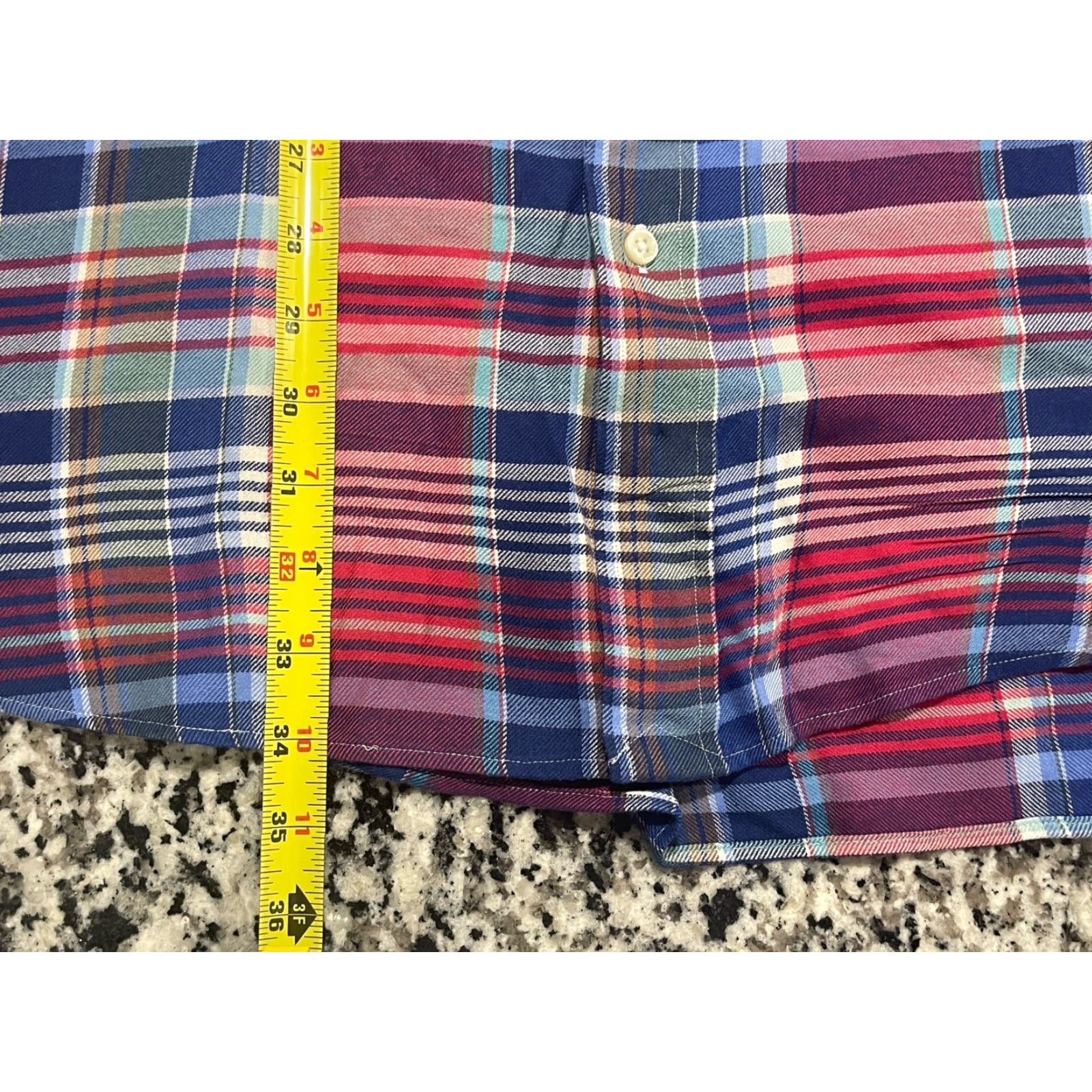 Polo Ralph Lauren POLO RALPH LAUREN Shirt Long Sleeve Classic Button-Down 2XLT Multicolor Plaid Men Size US XXL / EU 58 / 5 - 2 Thumbnail