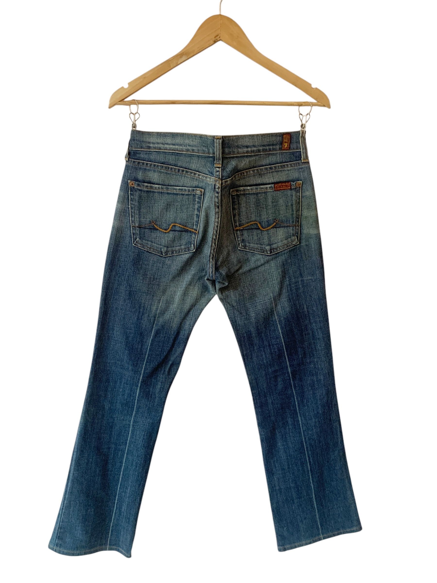 7 For All Mankind 7 for all Mankind Jeans Bootcut Jeans Size 25" / US 0 / IT 36 - 2 Thumbnail