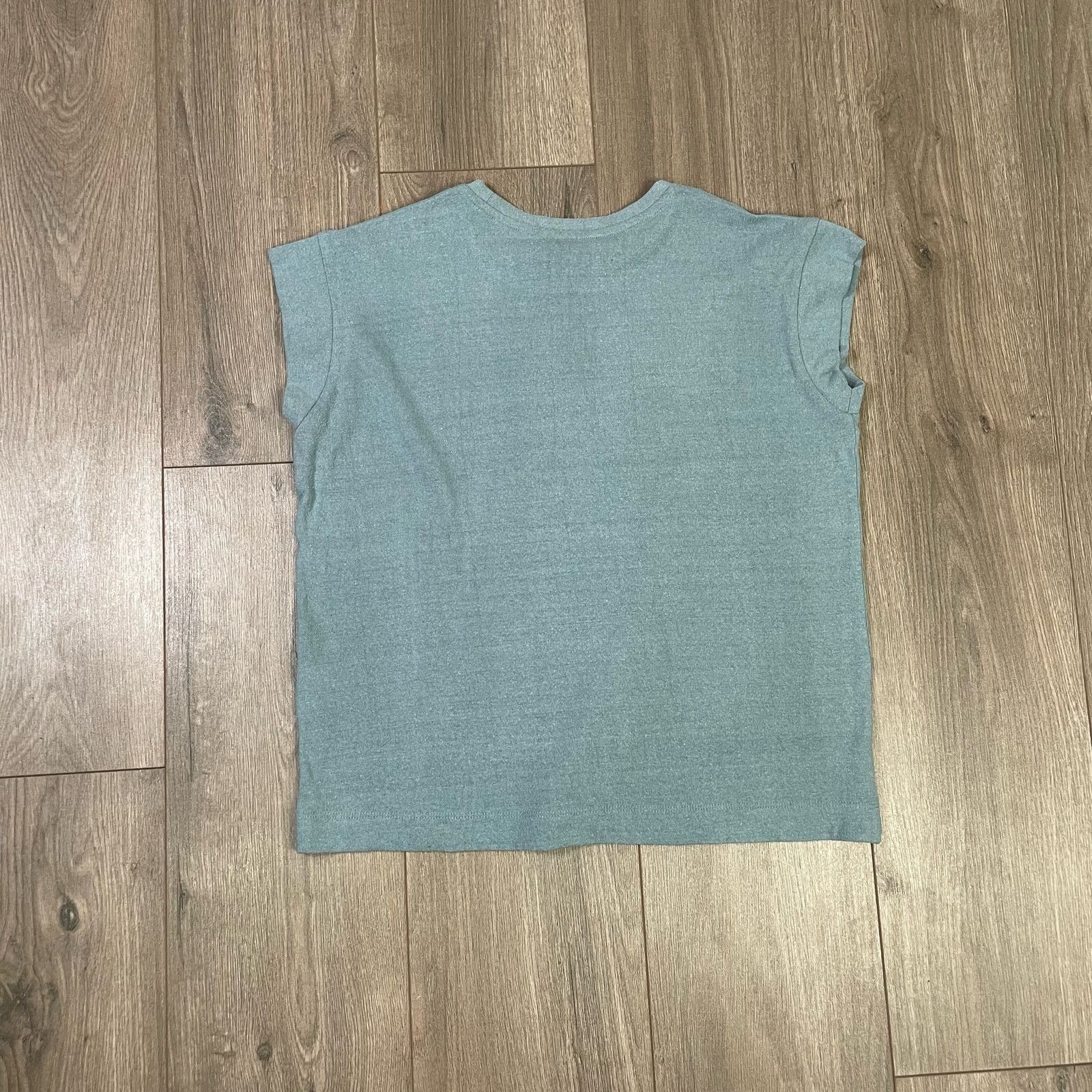 Madewell Madewell 100% Silk Faded River Tee Shirt US Women's XXS Size XXS / US 00 / IT 34 - 2 Thumbnail