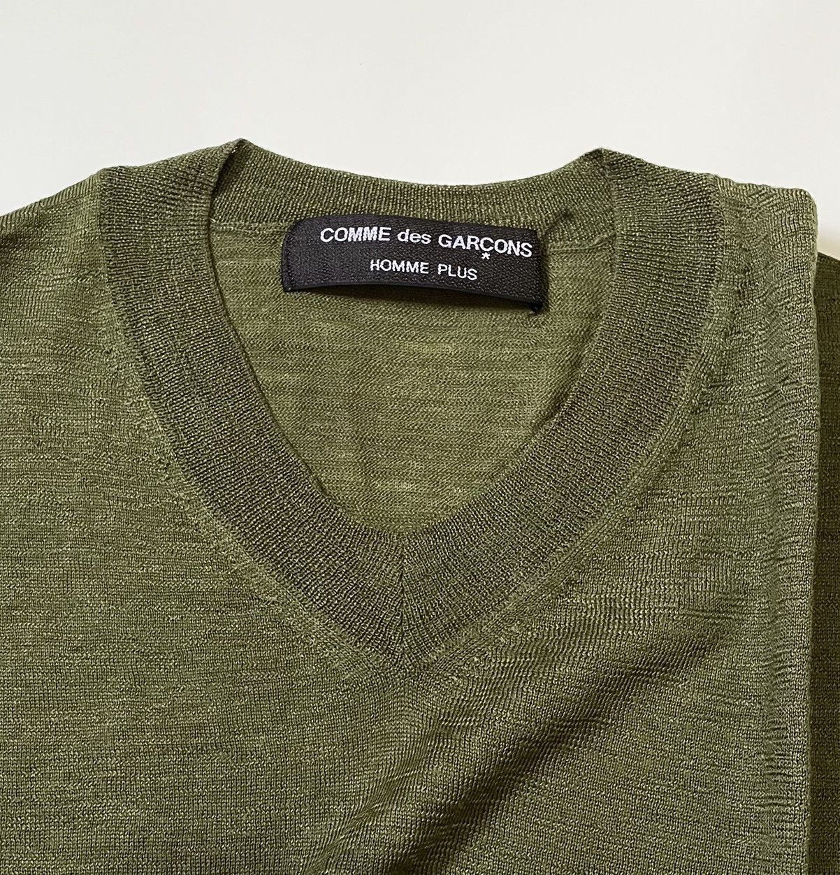 Comme des Garcons Vintage cdg homme plus AD99 knitted wool blend sweater Size US M / EU 48-50 / 2 - 3 Thumbnail