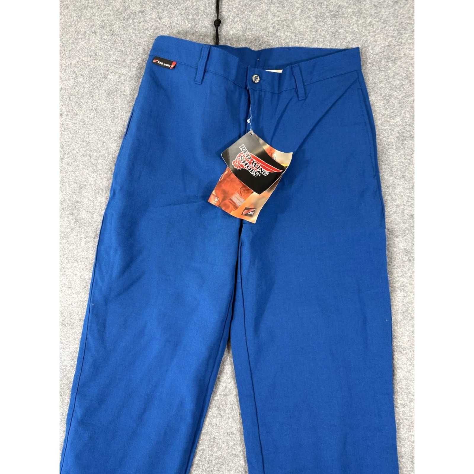 Red Wing VINTAGE? No — Final title: Red Wing Flame Resistant FR Work Wear Pants Men 34X34 Blue Reflective Stripe NWT FR Pants Mens 34x34 Blue Reflective Stripe Size US 34 / EU 50 - 2 Thumbnail