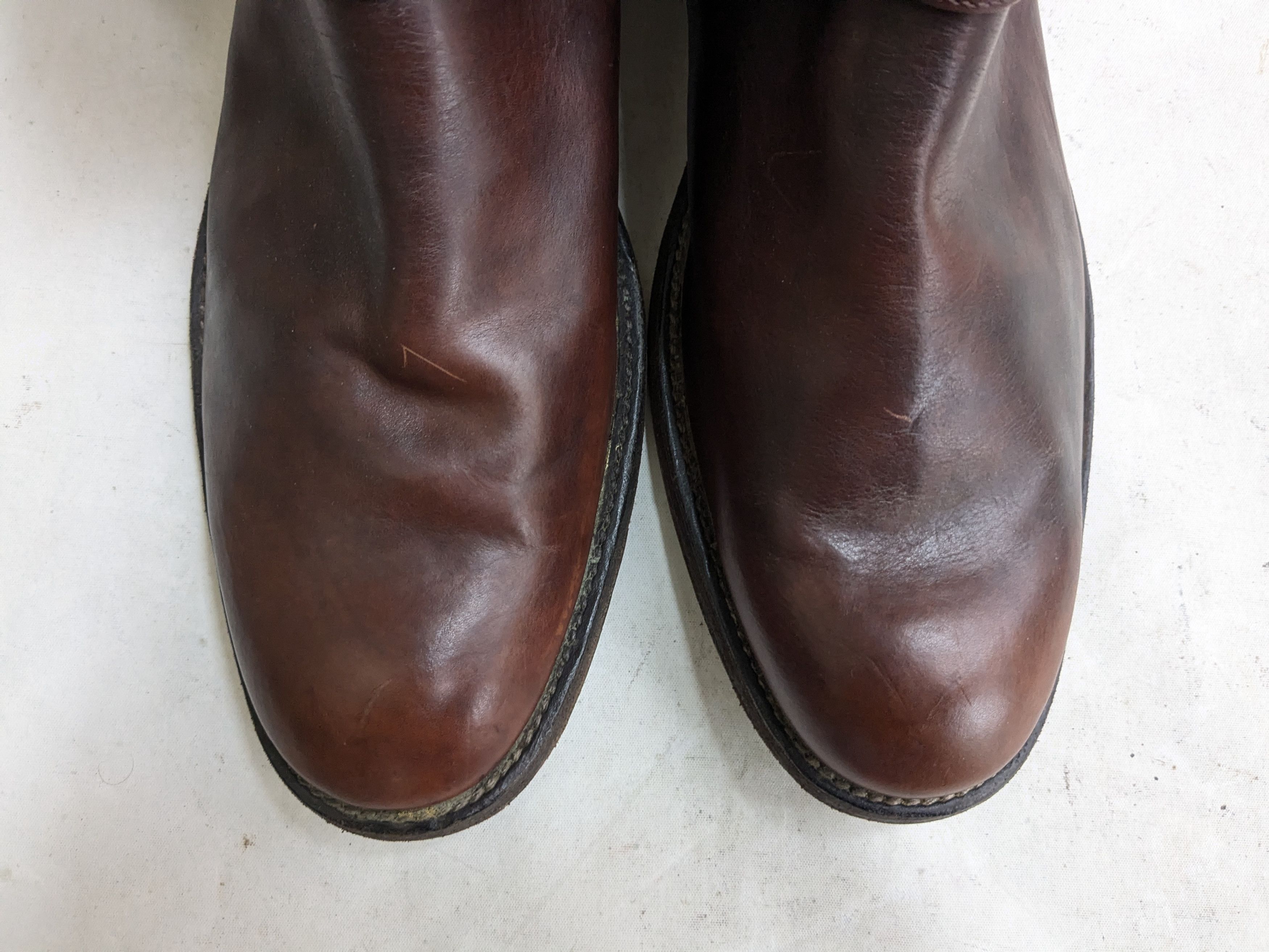 Frye Frye Engineer Boots Brown Leather 13 D Leather Buckle Punk Size US 13 / EU 46 - 5 Thumbnail