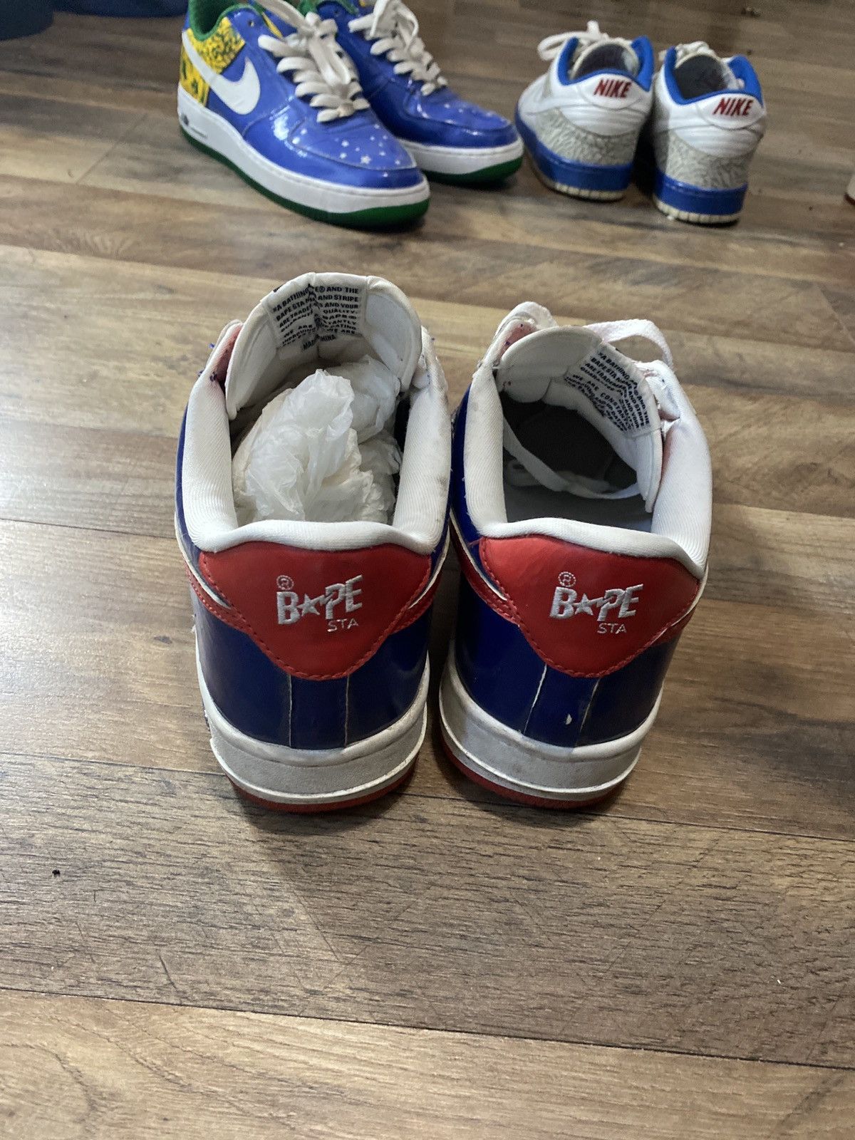 Bape Bapesta “Puerto Rico” 🇵🇷 Size US 10 / EU 43 - 4 Thumbnail