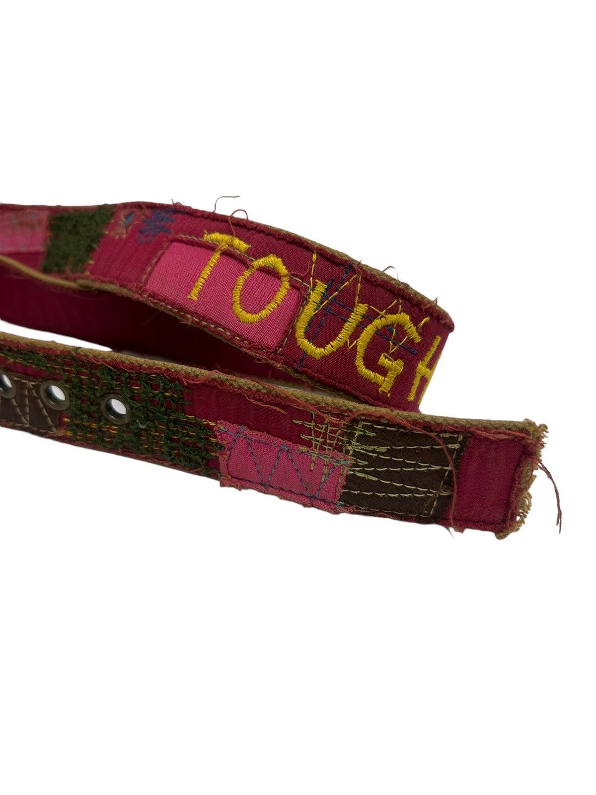 If Six Was Nine Tough Jeansmith Boro Patchwork Multicolor Belt Size ONE SIZE - 5 Thumbnail