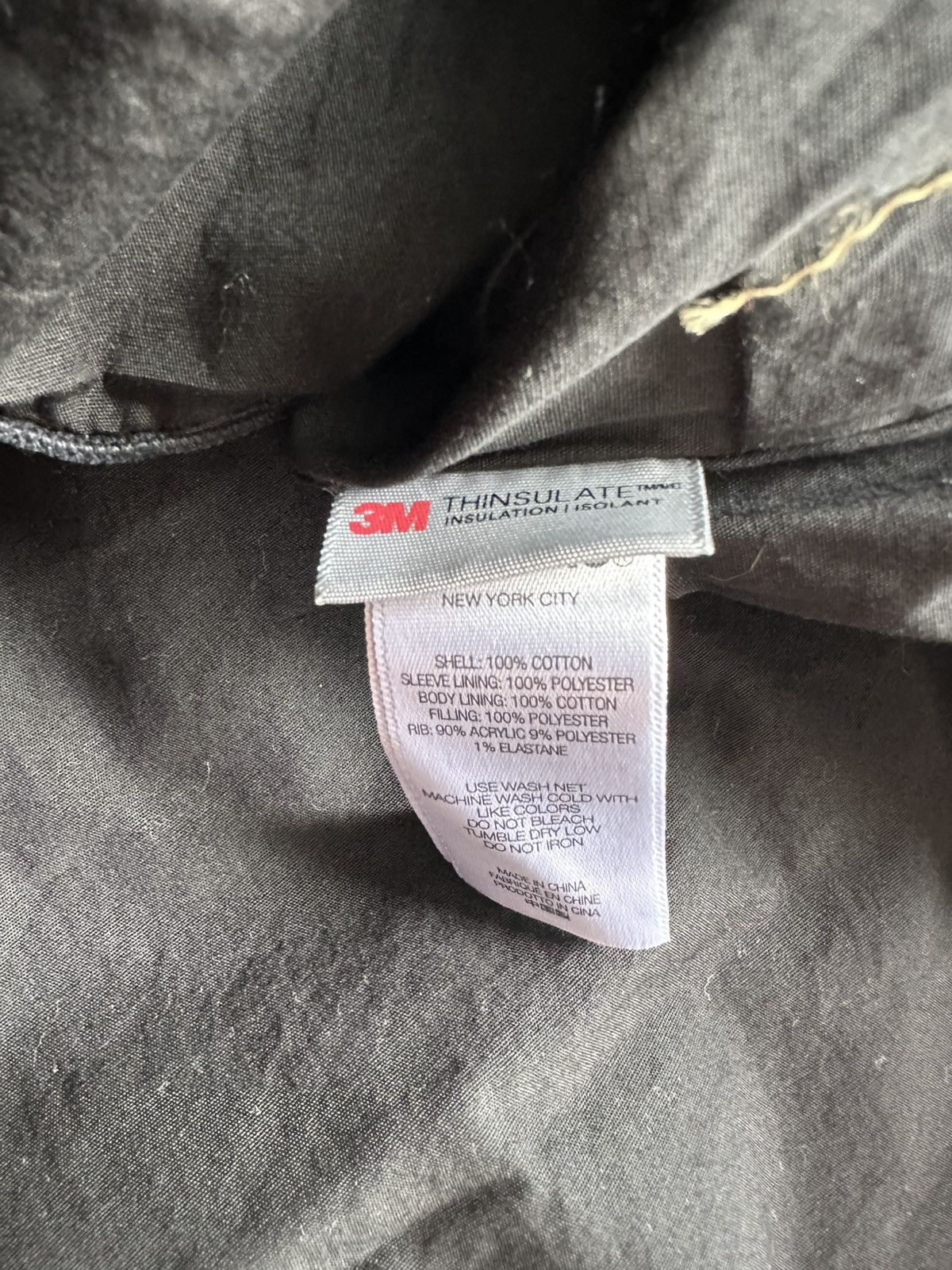 Supreme Supreme Flag Quilted Hooded Work Jacket Black Medium Size US M / EU 48-50 / 2 - 9 Thumbnail