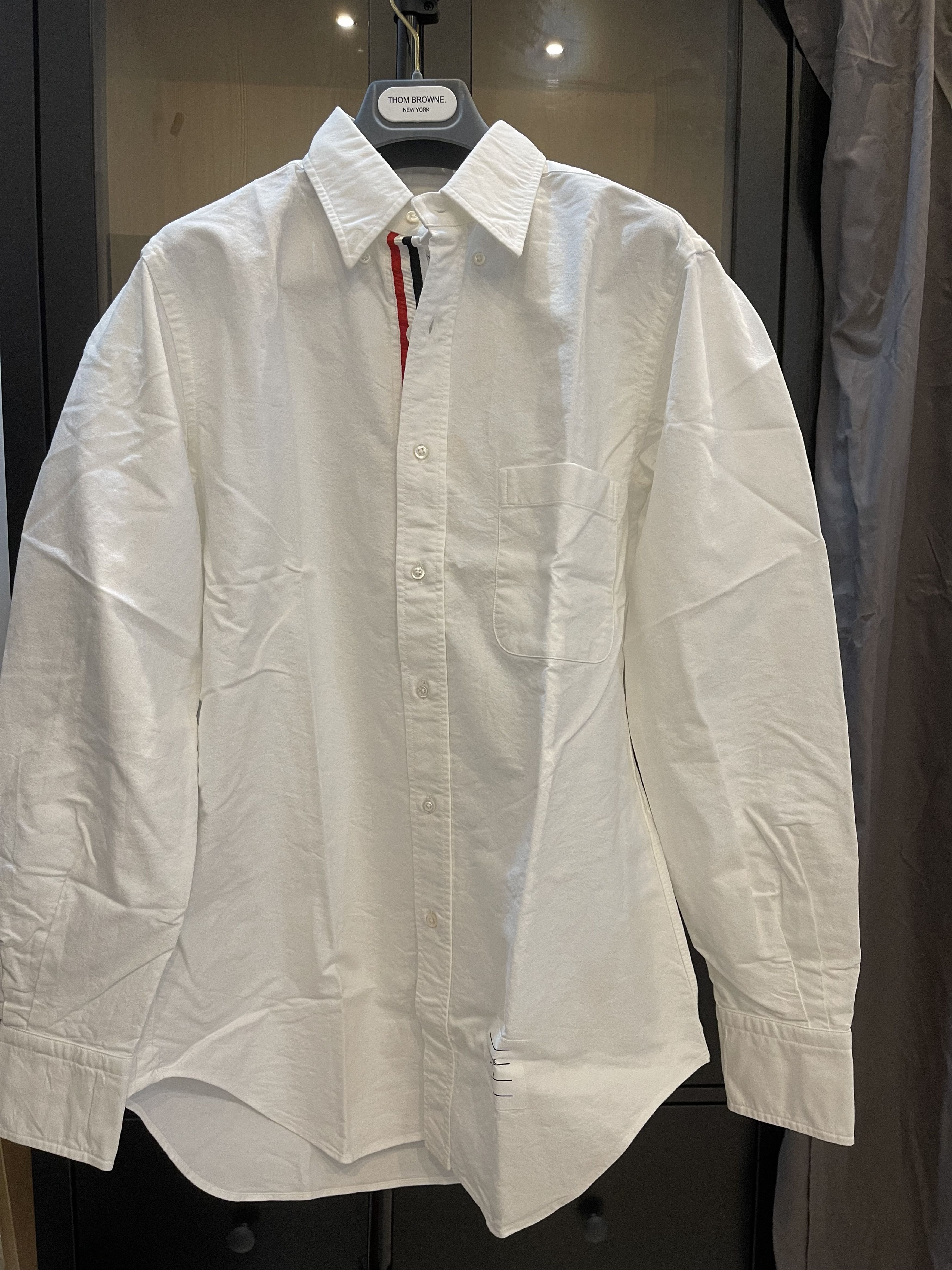 Thom Browne THOM BROWNE CLASSIC LONGSLEEVE SHIRT Size US M / EU 48-50 / 2 - 1 Thumbnail
