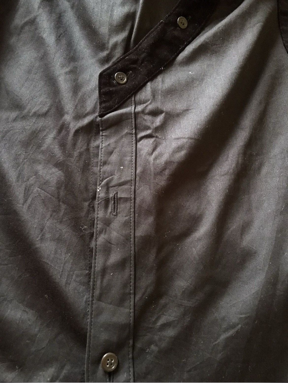 Yohji Yamamoto Yohji Yamamoto Cheongsam Style Button Up Shirt Size L / US 10 / IT 46 - 11 Thumbnail