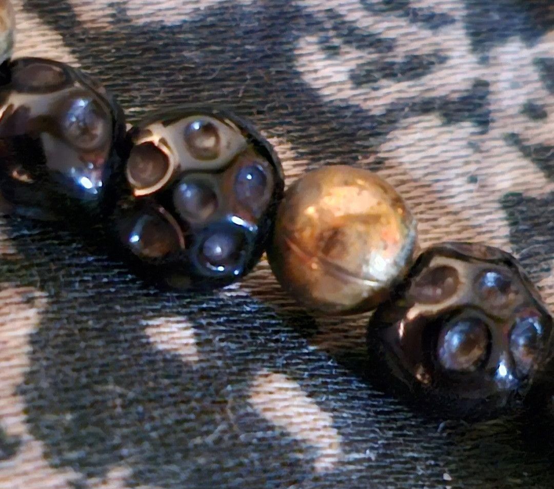 Handmade Antique Vintage 53" Lampwork Glass Beads Flapper Necklace Size ONE SIZE - 13 Thumbnail