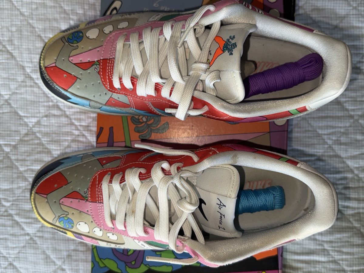 Nike Nike Air Force 1 Flyleather ‘ Ruohan Wang ’ Size US 8.5 / EU 41-42 - 4 Thumbnail