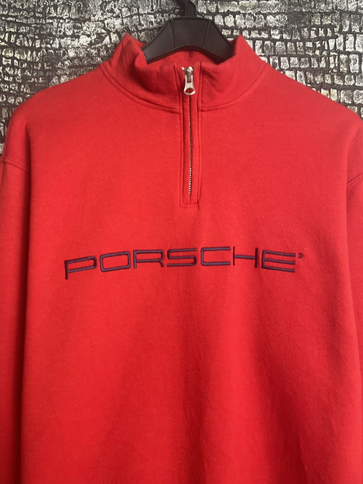 Porsche Design Porsche 90s Vintage Logo Zip Sweatshirt Crewneck Size US M / EU 48-50 / 2 - 13 Thumbnail