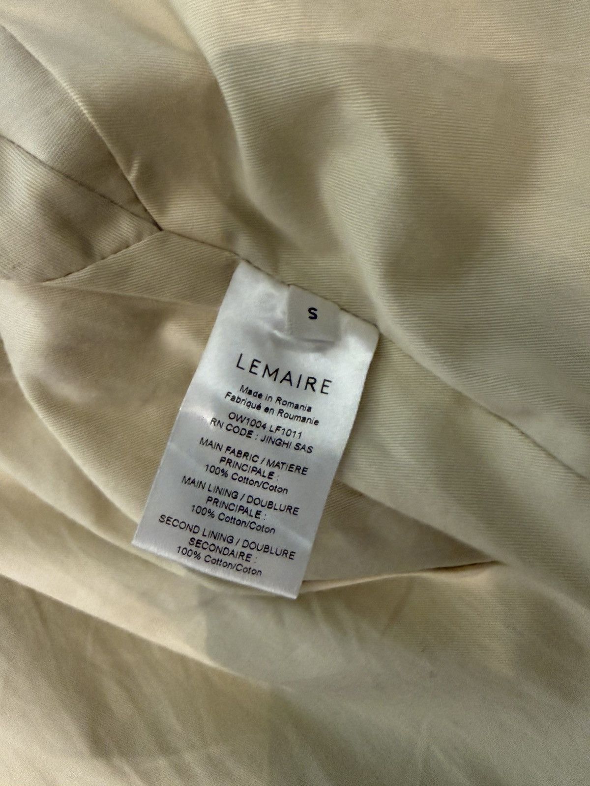 Lemaire Lemaire boxy military blouson Size US S / EU 44-46 / 1 - 7 Thumbnail