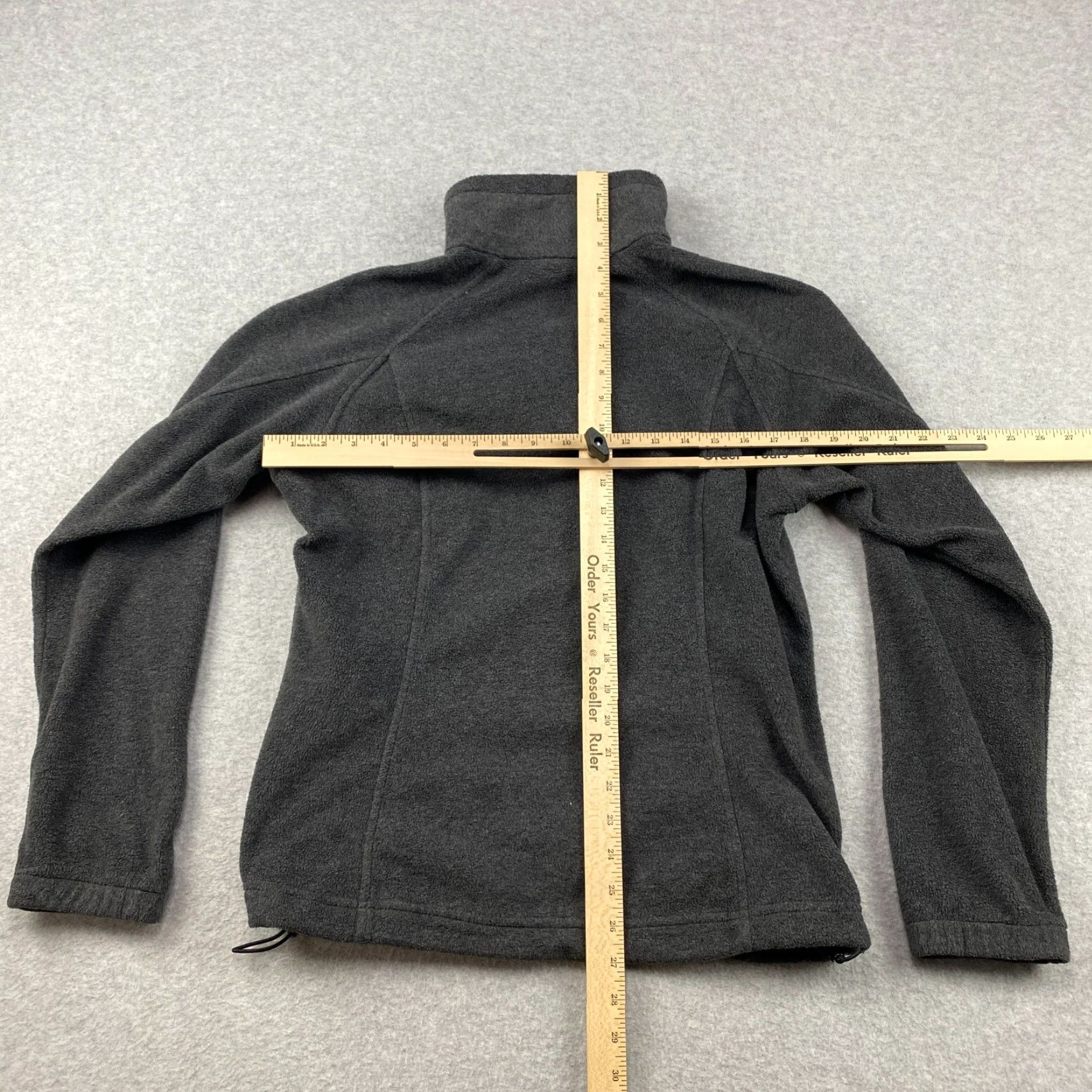 Vintage Columbia Benton Springs Fleece Jacket Womens Medium Gray Full Zip Pocket Outdoor Size M / US 6-8 / IT 42-44 - 7 Thumbnail