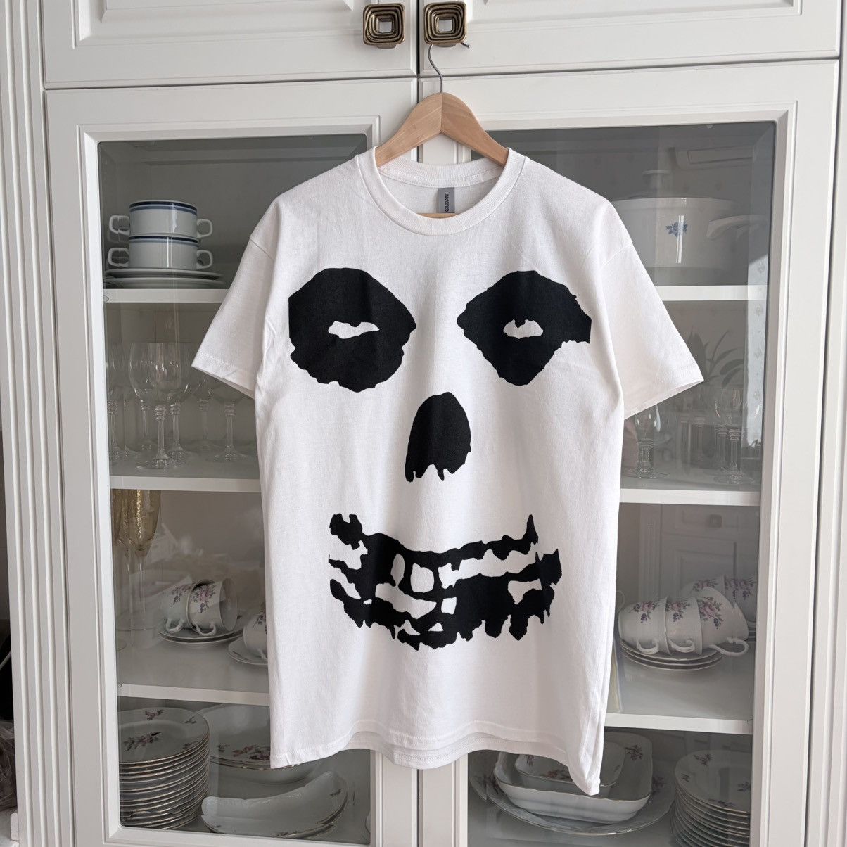 Band Tees T-shirt Misfits - Skull logo Rock band Size US L / EU 52-54 / 3 - 3 Thumbnail