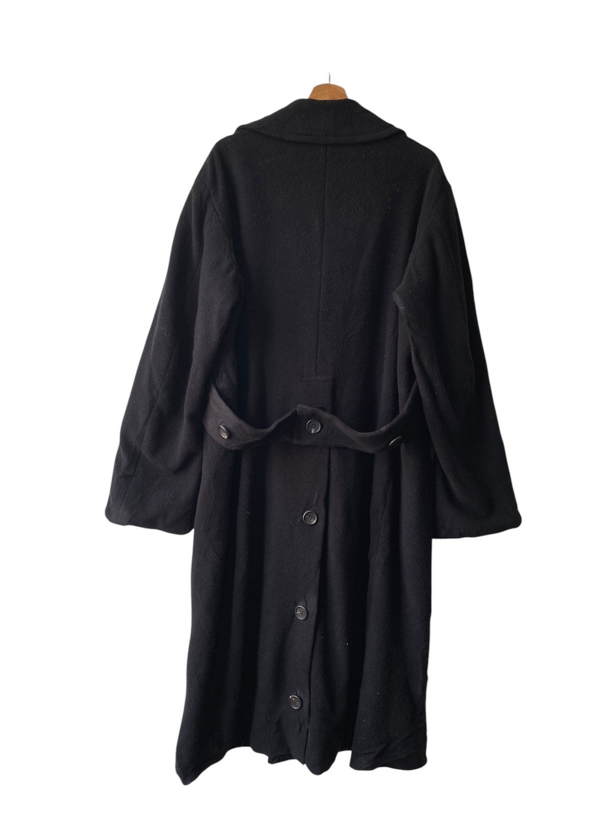 Yohji Yamamoto Y’s Yohji Yamamoto Wool Long Coat Size US XL / EU 56 / 4 - 2 Thumbnail