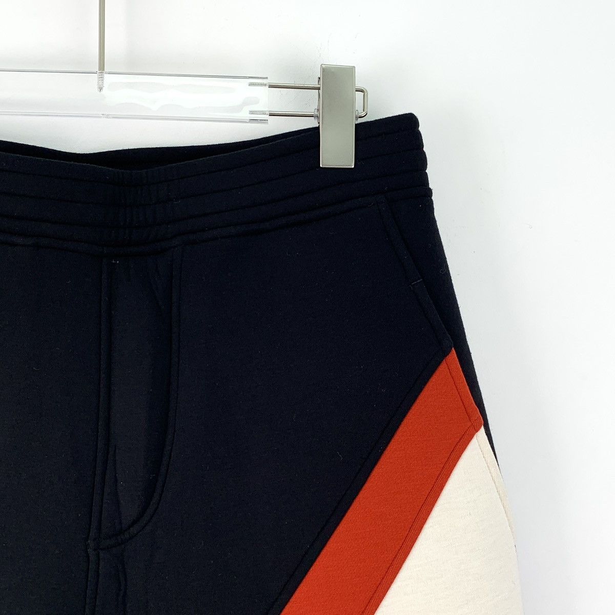 Neil Barrett Neil Barrett Black Spliced Casual Sports Shorts K26WX Size US 36 / EU 52 - 3 Thumbnail