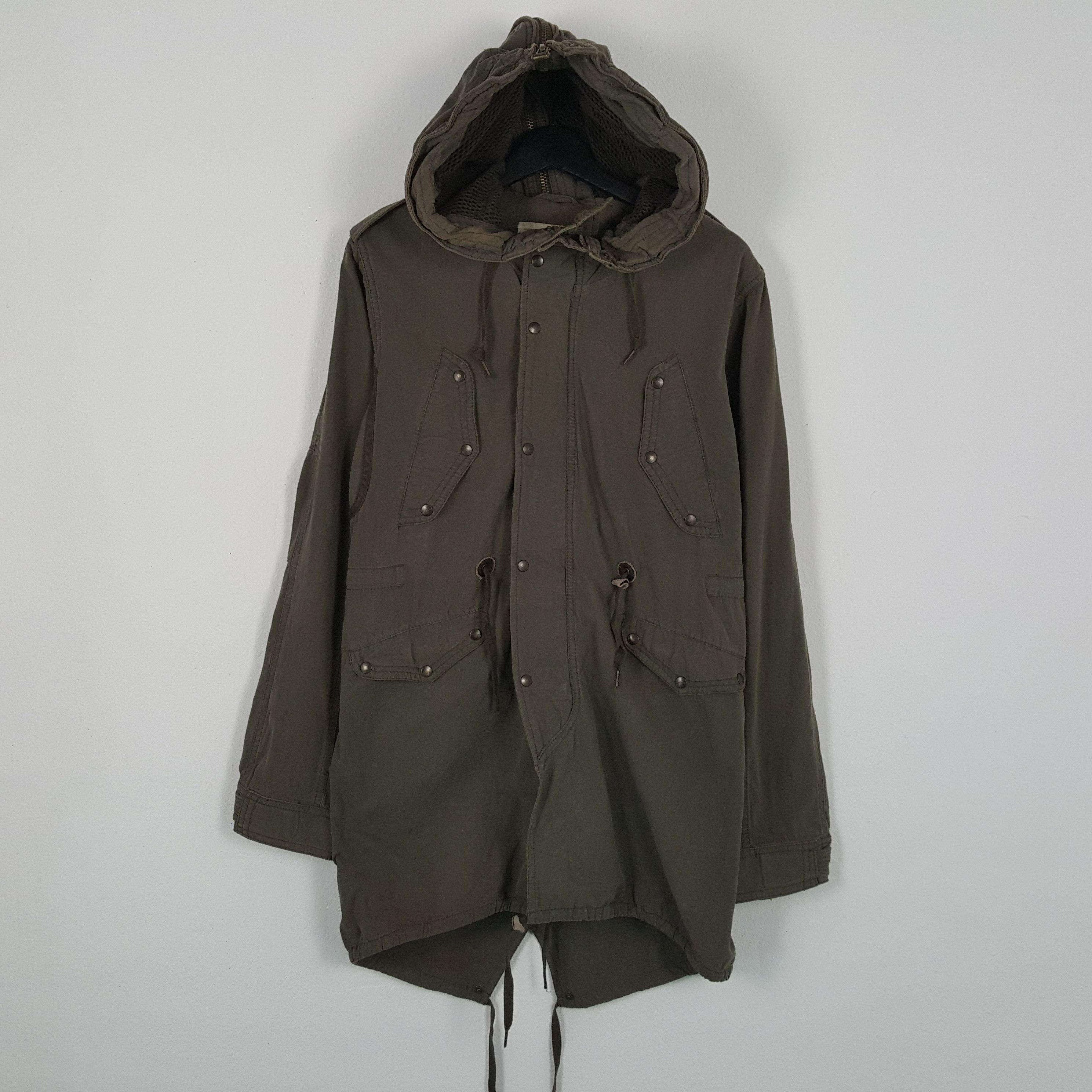Vintage G.O.A Rock Punk Fashion Style Parkas Jacket Size US S / EU 44-46 / 1 - 1 Thumbnail