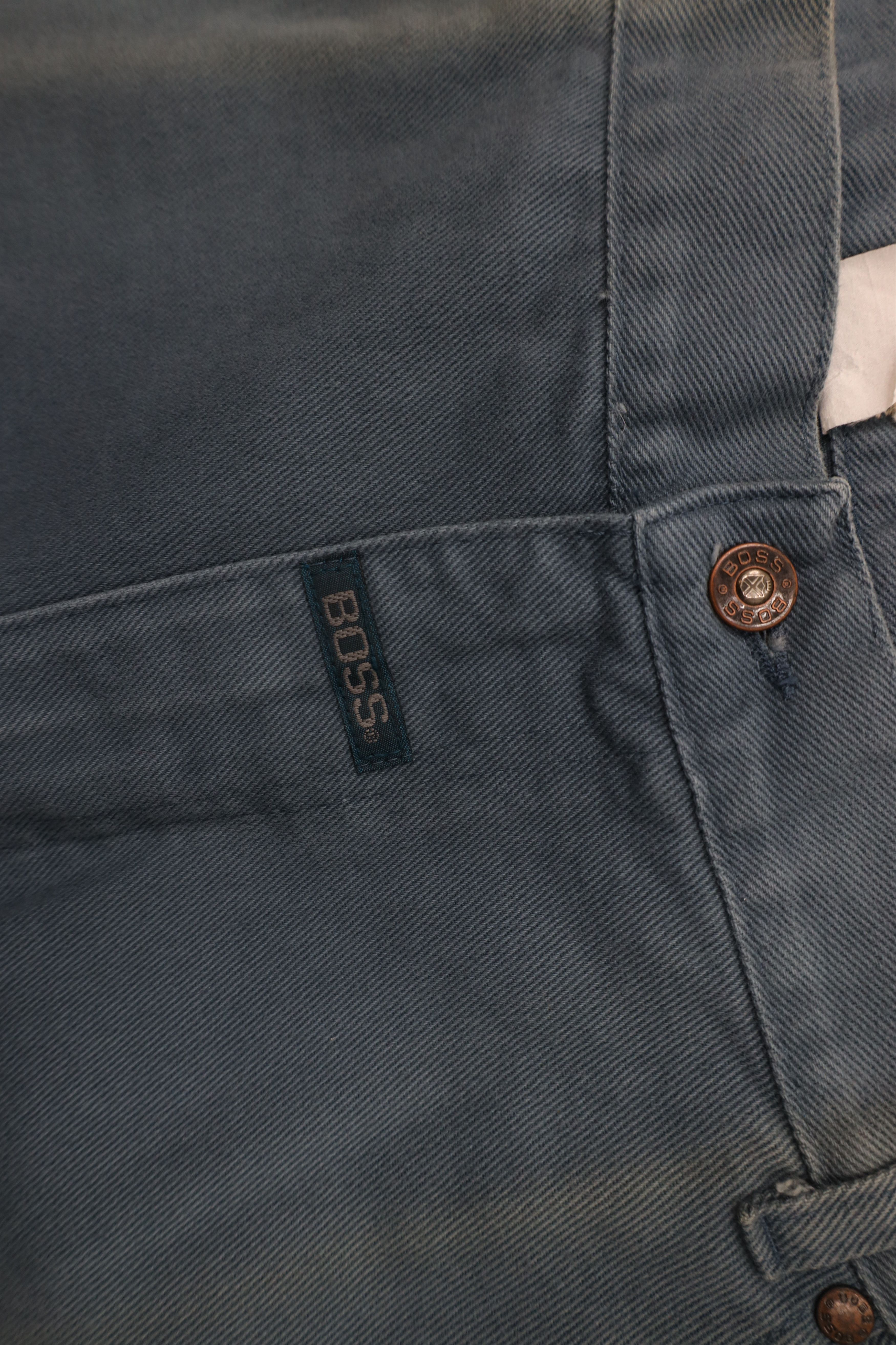 Vintage Deadstock Vintage 90s Boss Skateboard Jeans Teal Blue USA Size US 40 / EU 56 - 7 Thumbnail