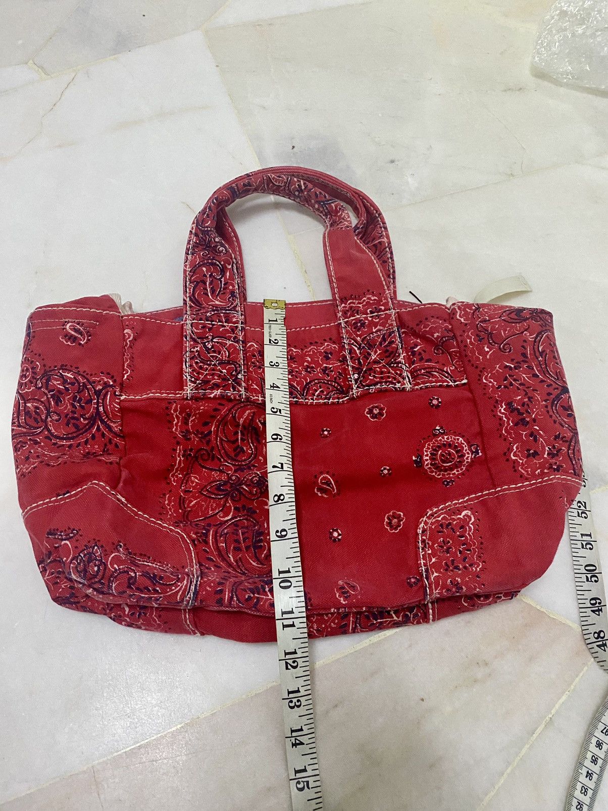 45rpm 45rpm Paisley Tote bag kiro hirata(KAPITAL) era Size ONE SIZE - 9 Thumbnail