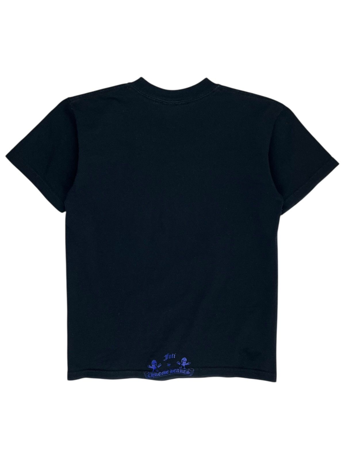 Chrome Hearts Chrome Hearts Vintage Blue Foti Skull Baby Cropped Tshirt Size M / US 6-8 / IT 42-44 - 2 Thumbnail