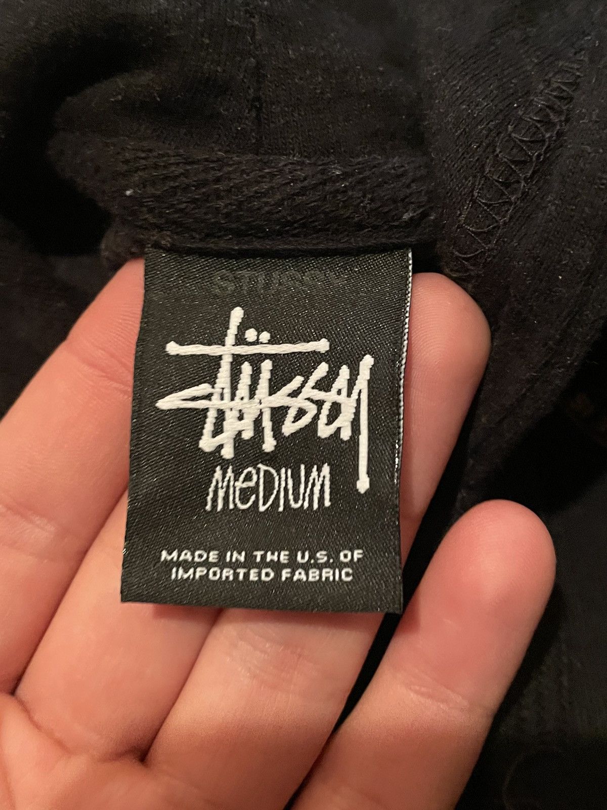 Stussy × Vintage Vintage Stussy Hoodie Big Logo Streetwear Y2k Boxy fit Crazy Size US M / EU 48-50 / 2 - 11 Thumbnail