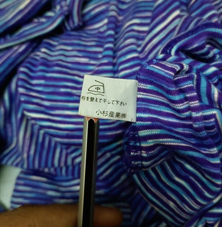Mossimo × Vintage Rare Missoni Italy Stripes Tshirt Size US M / EU 48-50 / 2 - 5 Thumbnail
