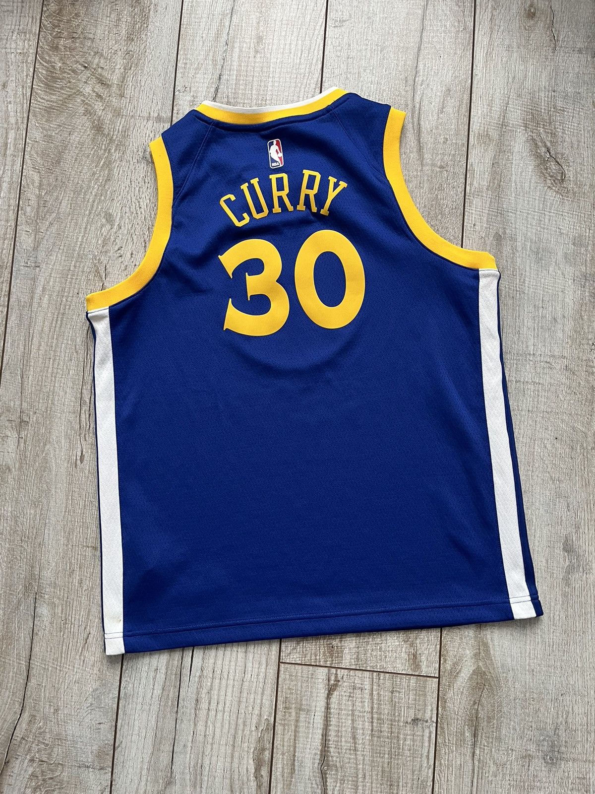 NBA × Nike × Vintage Nike Nba Jersey Steph Curry #30 Golden State Warriors Size US S / EU 44-46 / 1 - 3 Thumbnail