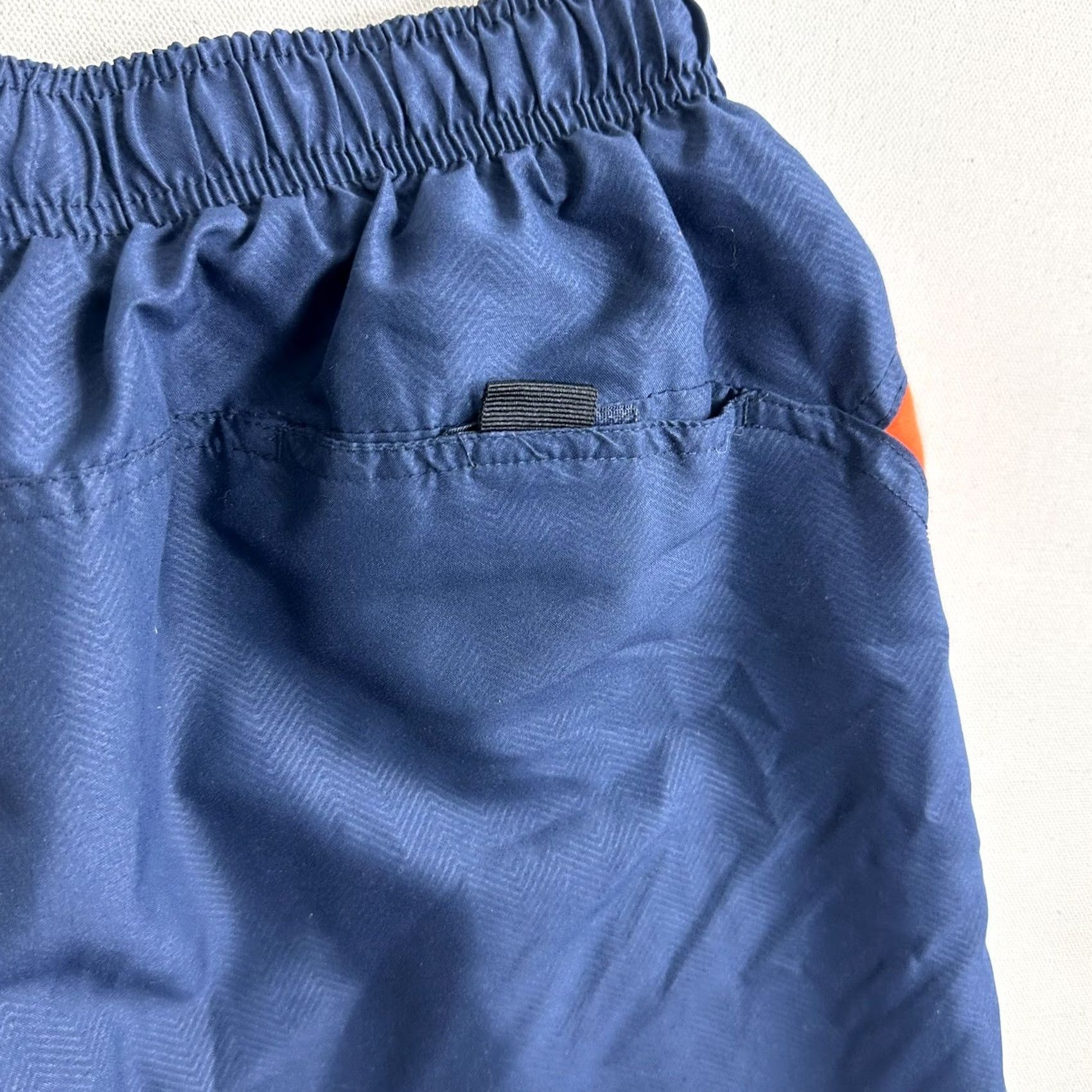 Nike Nike Swim Shorts Board Shorts Swim Shorts L Blue Adult Large Men’s Solid Pockets Drawstring Lined Swimwear Size US 33 - 5 Thumbnail