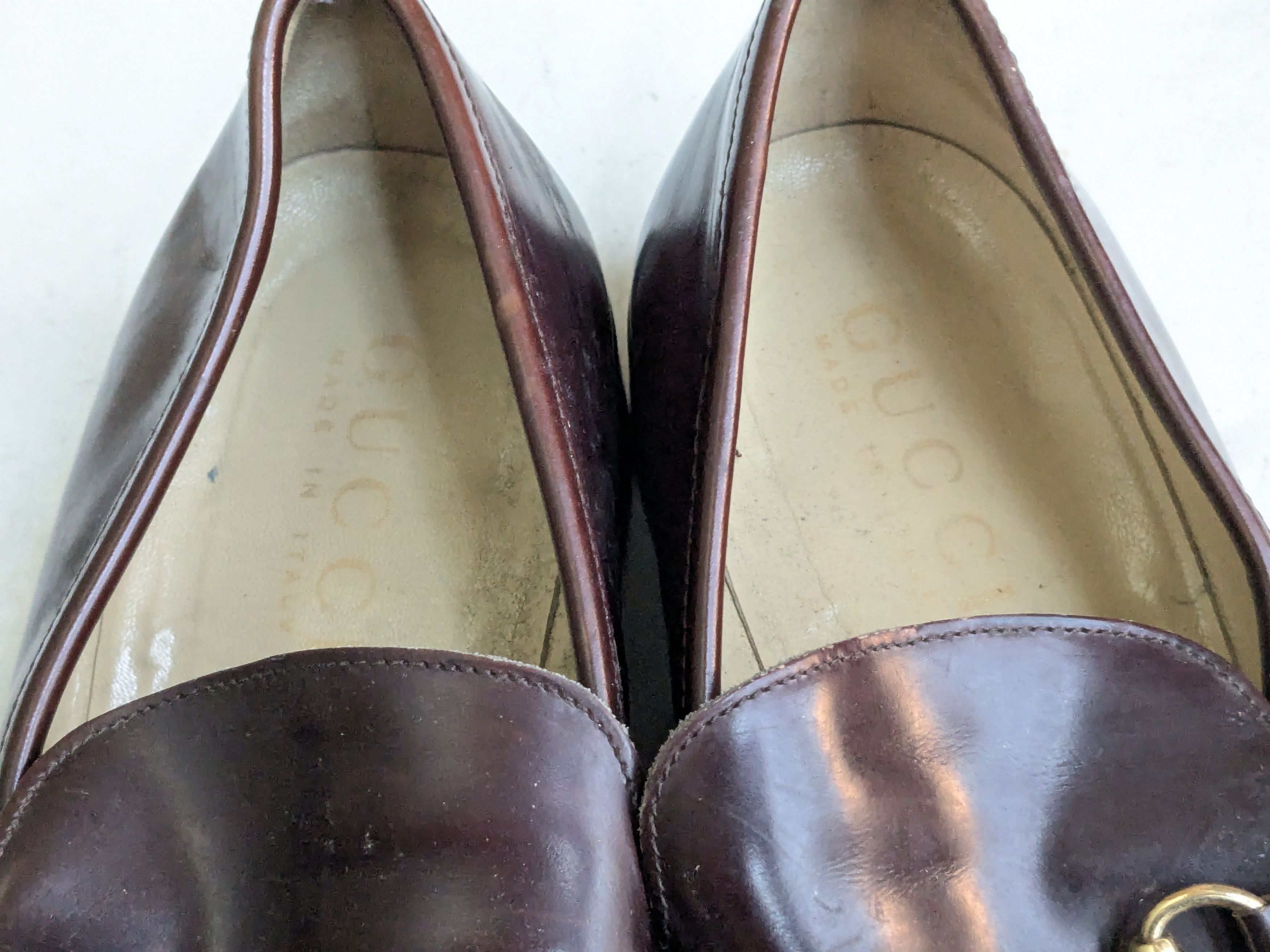Gucci Gucci Horsebit Loafers Burgundy Leather 13 D Size US 13 / EU 46 - 2 Thumbnail
