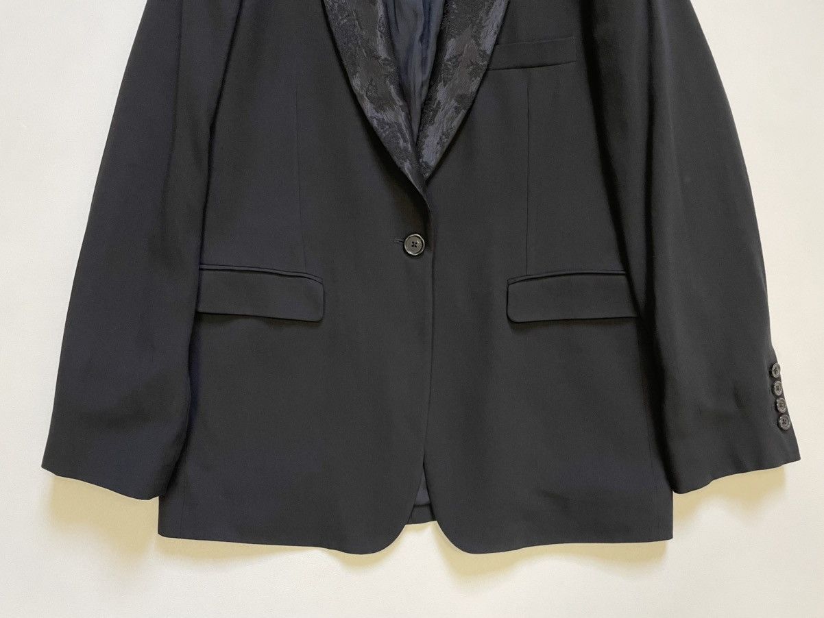 Ann Demeulemeester Sample ‘Oriental Brocade’ Shawl Collar Blazer Size 38R - 8 Thumbnail