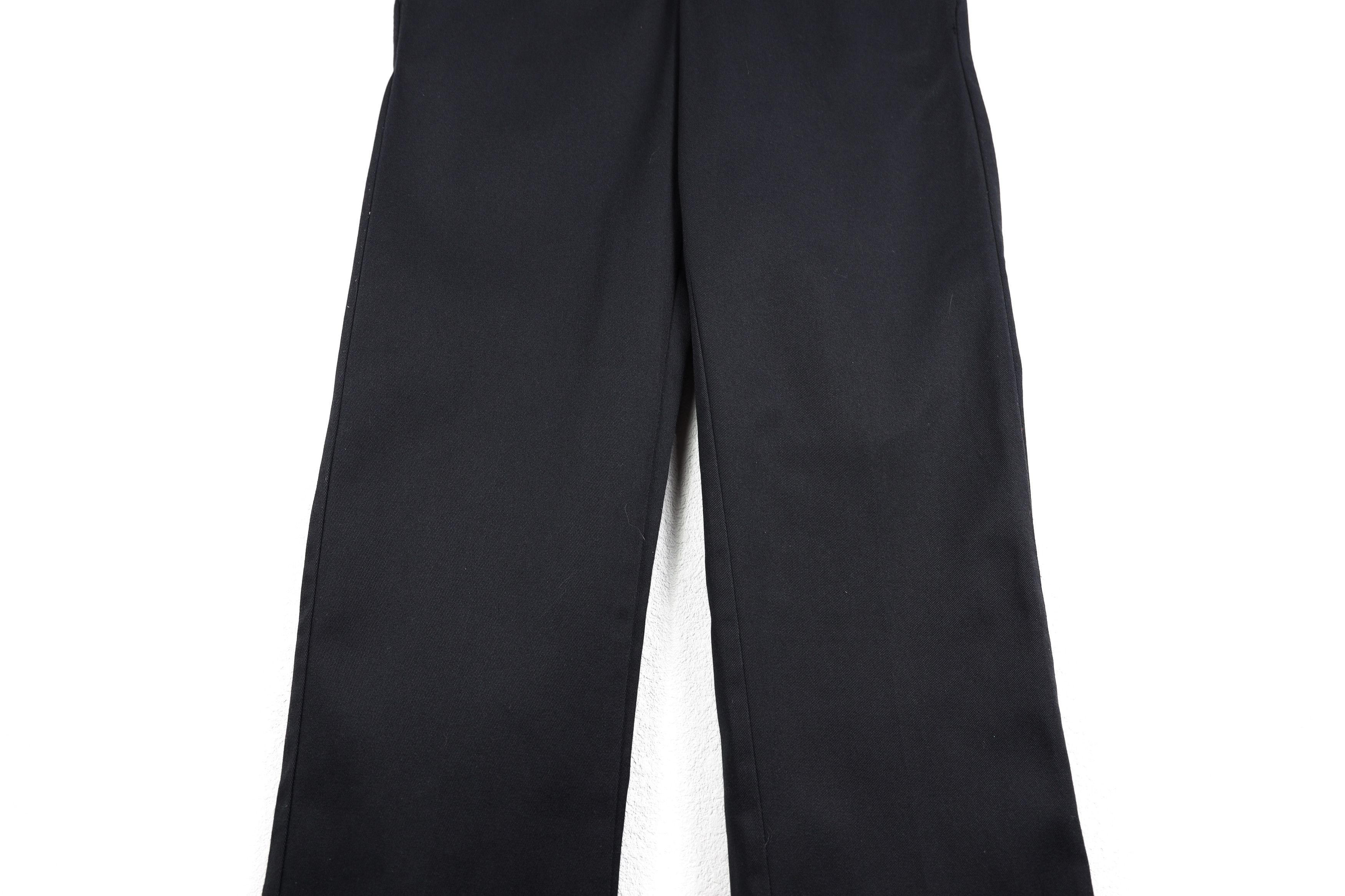Dickies Dickies 873 Black Slim Straight Works Pants Trousers Size US 32 / EU 48 - 2 Thumbnail