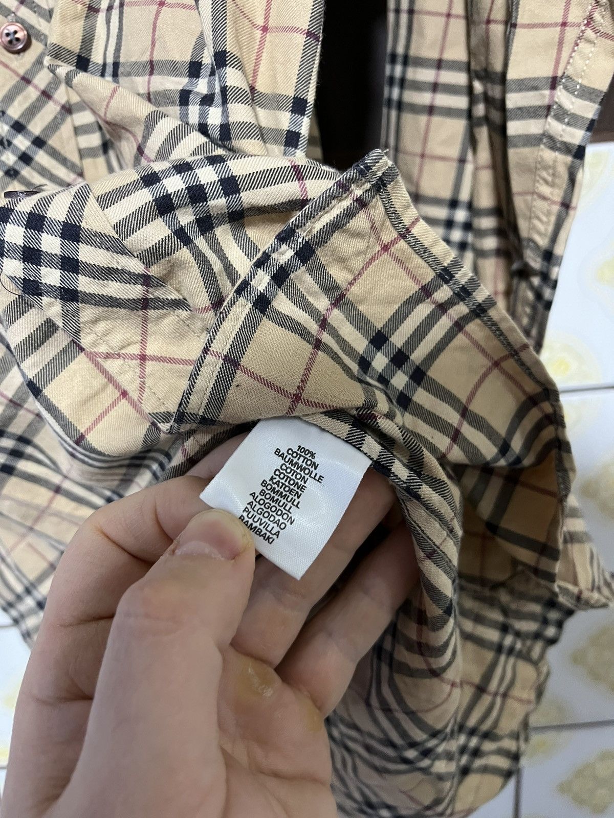 Burberry Burberry nova check buttons up shirt Size US M / EU 48-50 / 2 - 7 Thumbnail