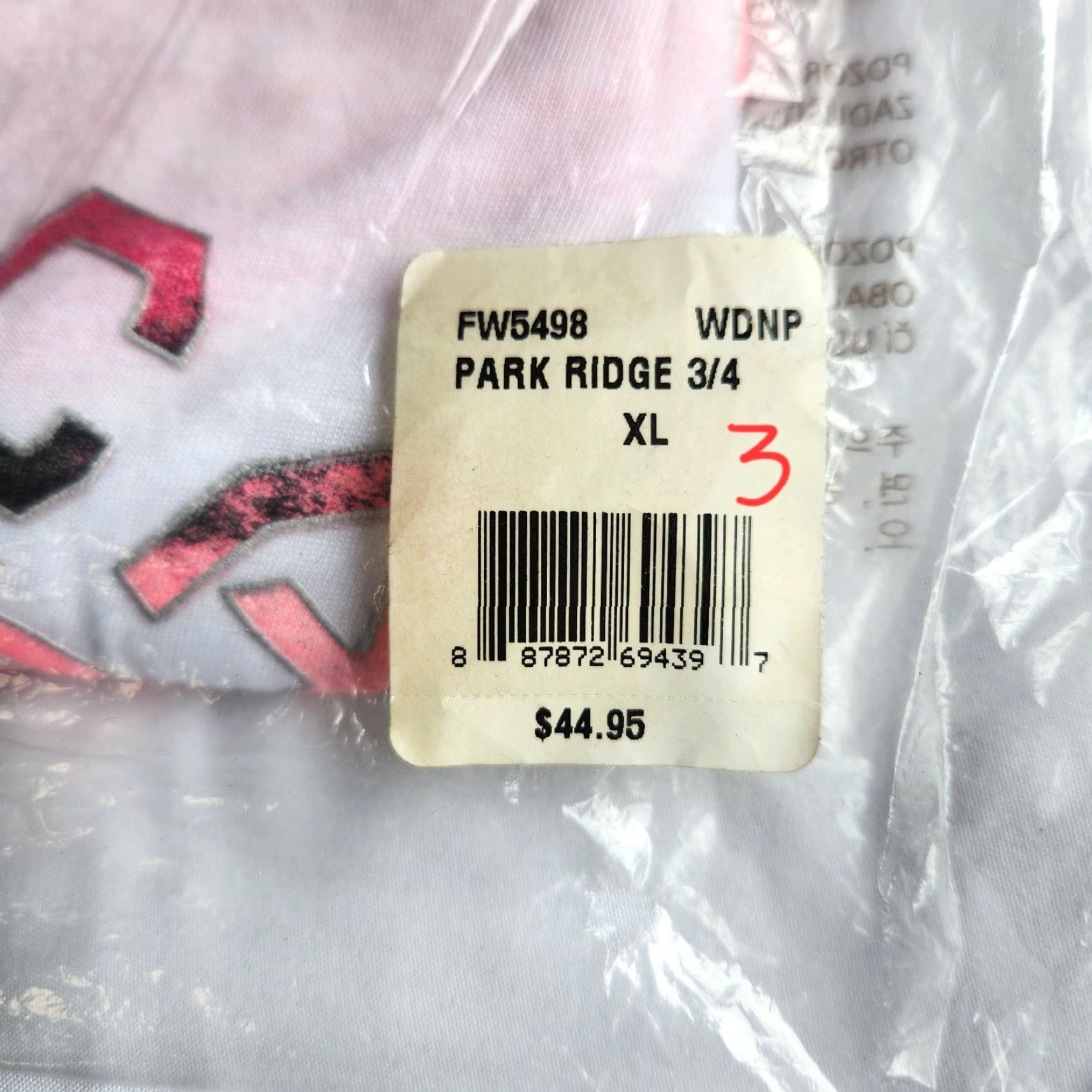 Vintage American Fighter TShirt White Pink Raglan Graphic Park Ridge Affliction XS Women Size XS / US 0-2 / IT 36-38 - 7 Thumbnail