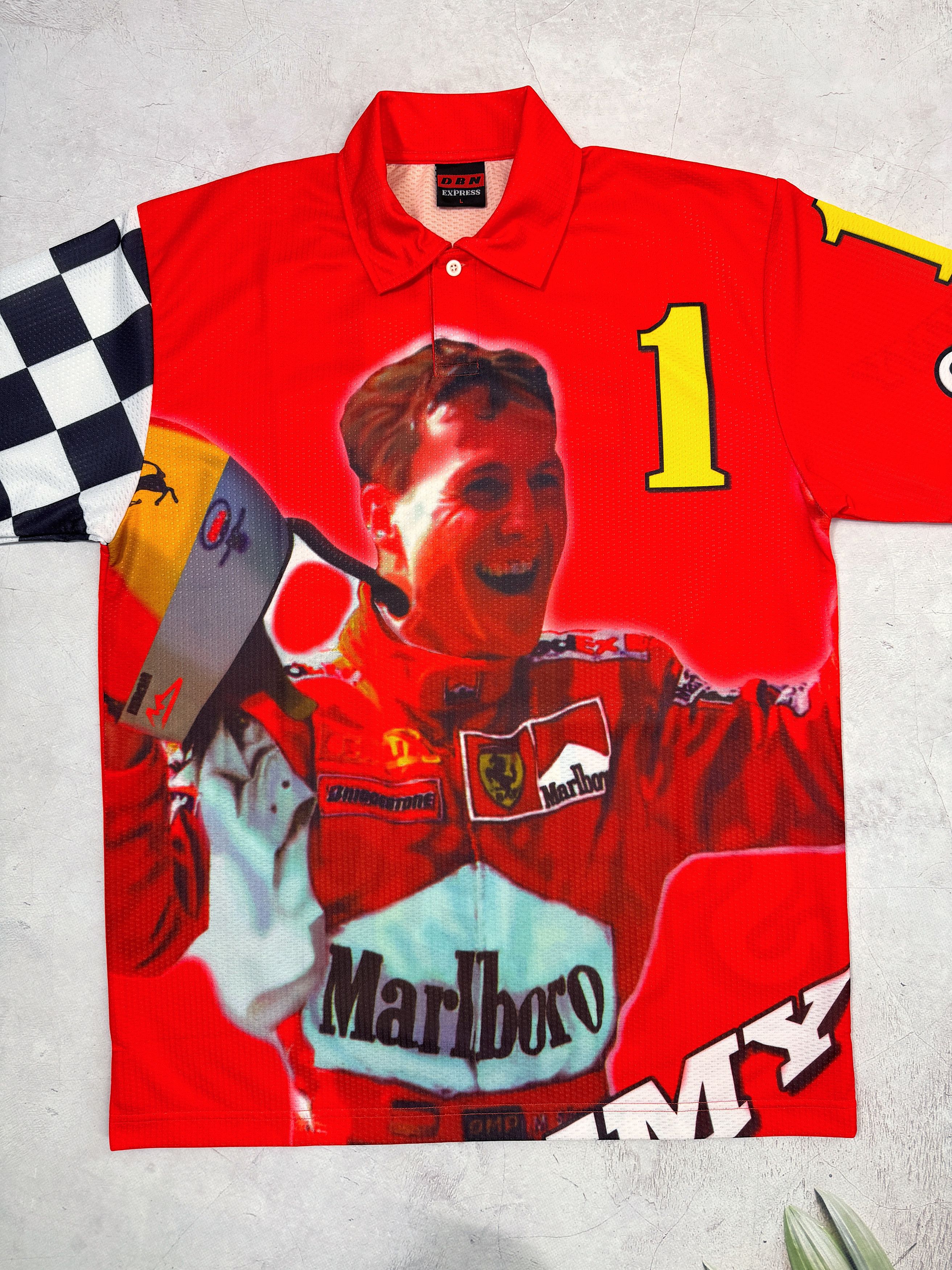 Formula 1 × Vintage Vintage Schumacher T-Shirt Formula 1 Marlboro Size US M / EU 48-50 / 2 - 3 Thumbnail