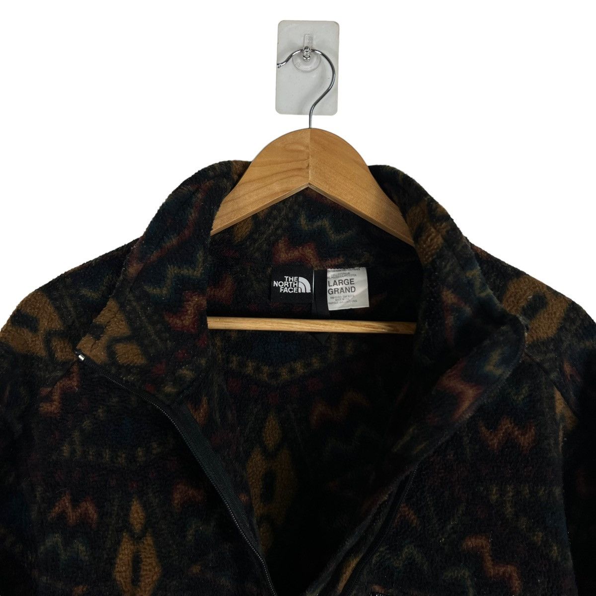 The North Face 🔥90’s Vintage The North Face Navajo Aztec Design Fleece Size US L / EU 52-54 / 3 - 10 Thumbnail