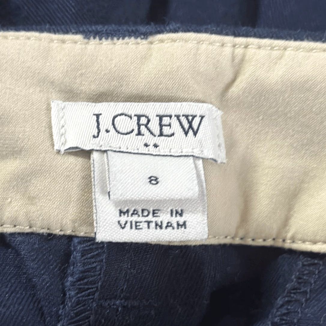 J.Crew J. Crew Womens Chino Shorts Navy Blue Cotton 8 H5616 Size 8 | Blue | Shorts | Women Size 30" / US 8 / IT 44 - 5 Thumbnail