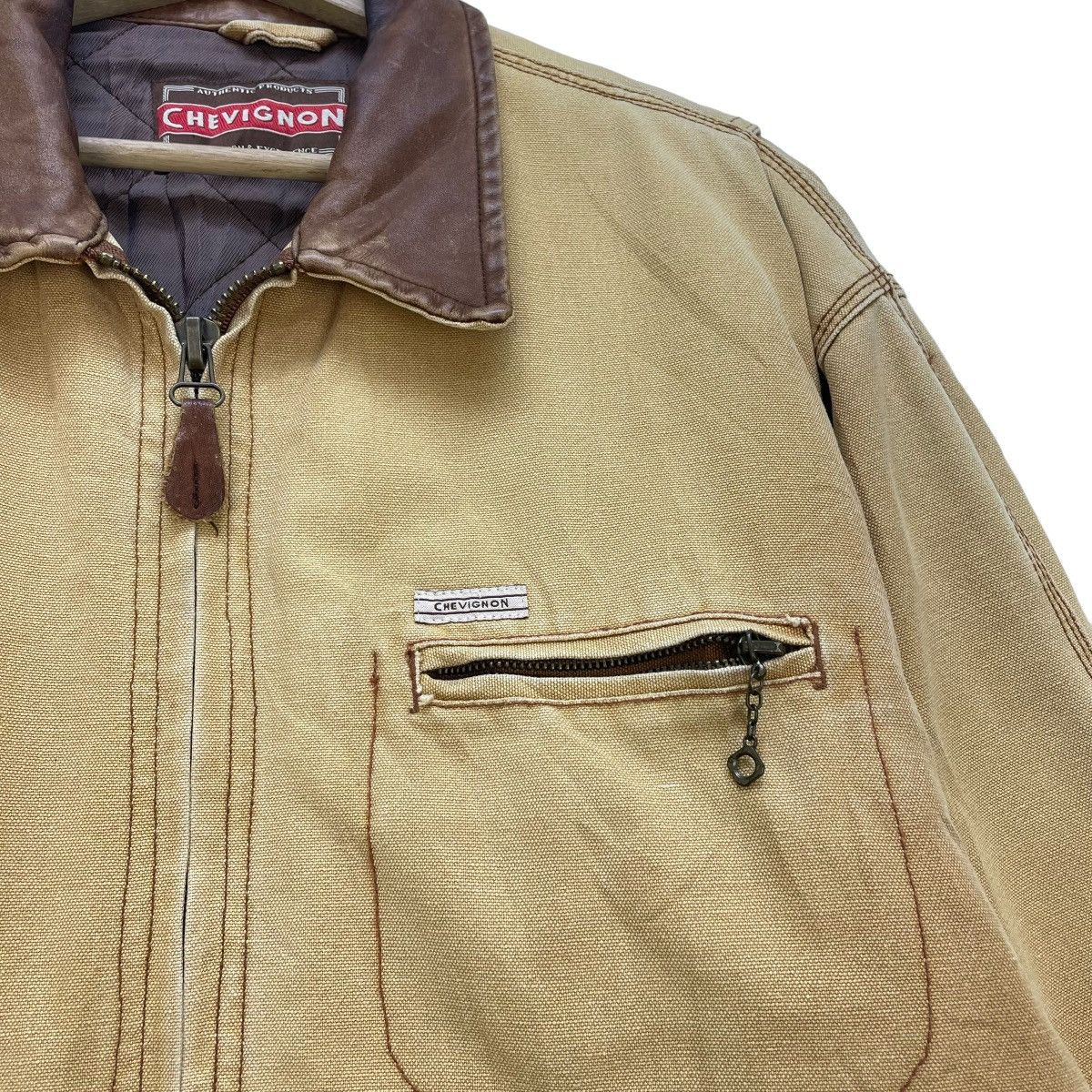 Carhartt 🔥Vintage Chevignon Detroit Duck Canvas Jacket Size US M / EU 48-50 / 2 - 9 Thumbnail